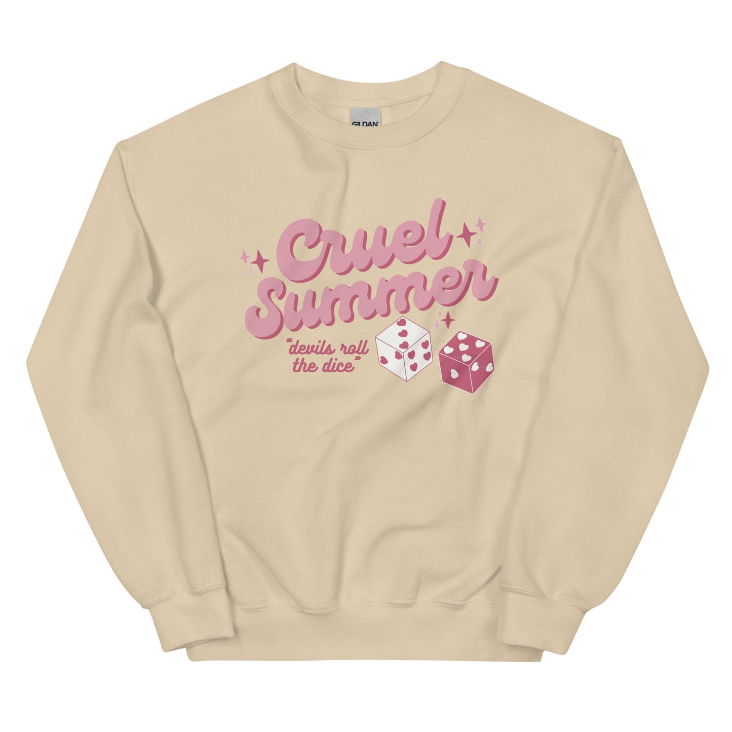 Cruel Summer Gidan Crewneck Swiftie Merch Lover Album Devils Roll The Dice Gift For Her Swiftmas