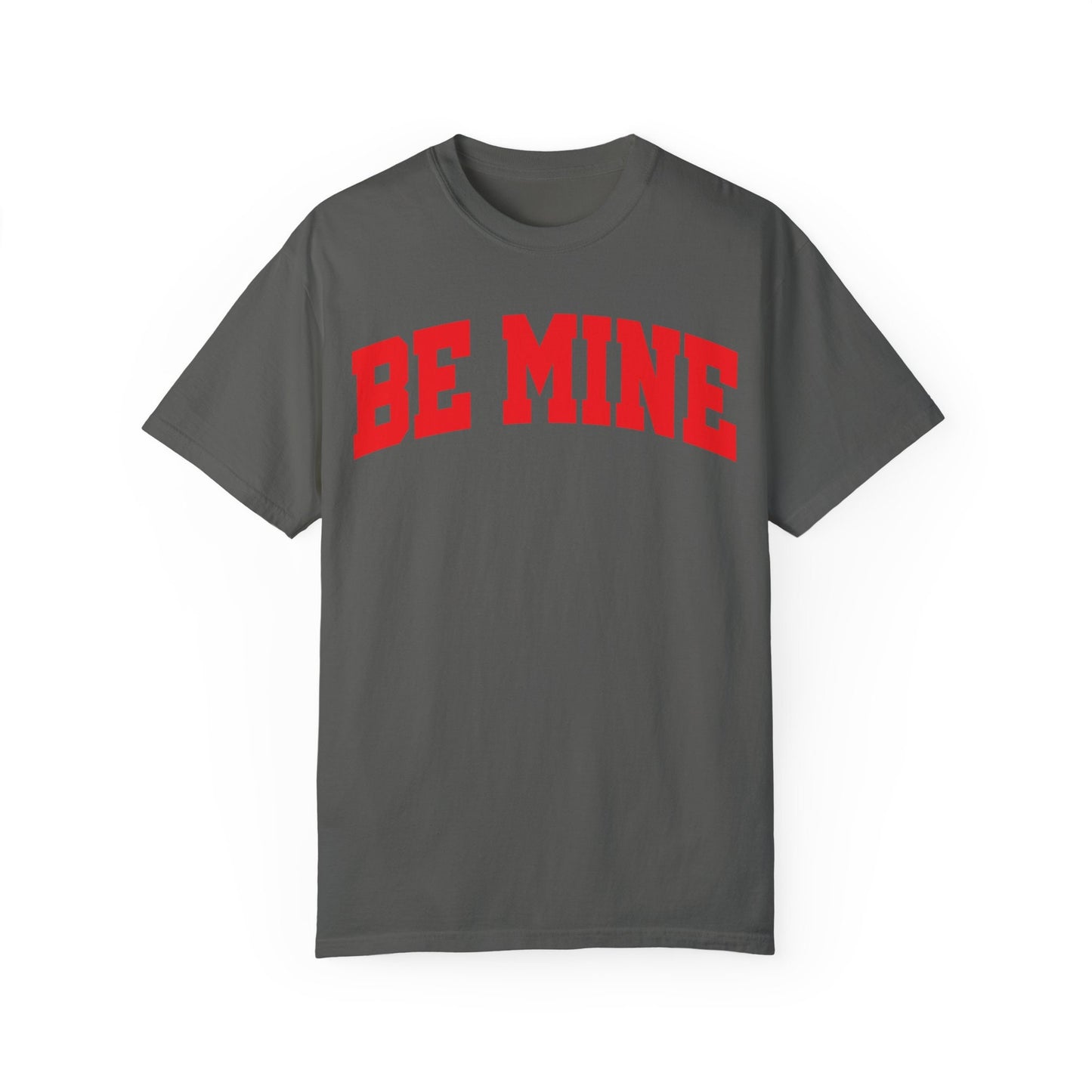 Be Mine Comfort Colors Valentine's Day Varsity Letter Trendy Shirt Retro Valentines Day Shirt Varsity Valentine Valentines Gift For Her