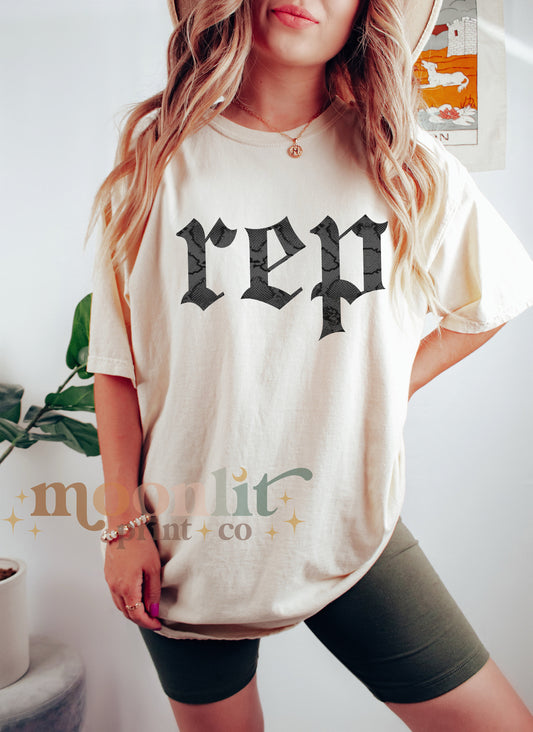 Rep Comfort Colors Snakeskin Reputation Album Swiftie Tswift Concert Shirt Merry Swiftmas Gift For Swiftie Rep Album Fan Oversized Tee