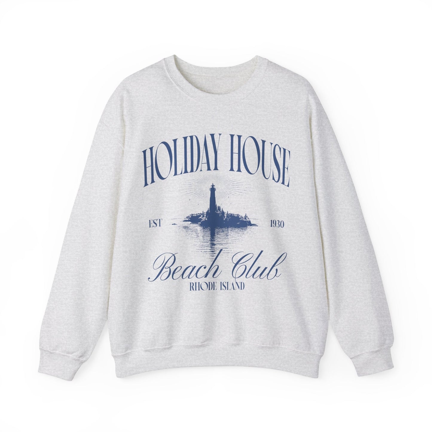 Holiday House Rhode Island Beach Club Social Tee Gildan Crewneck Swiftie Shirt The Last Great American Dynasty Folklore Album TS Inspired