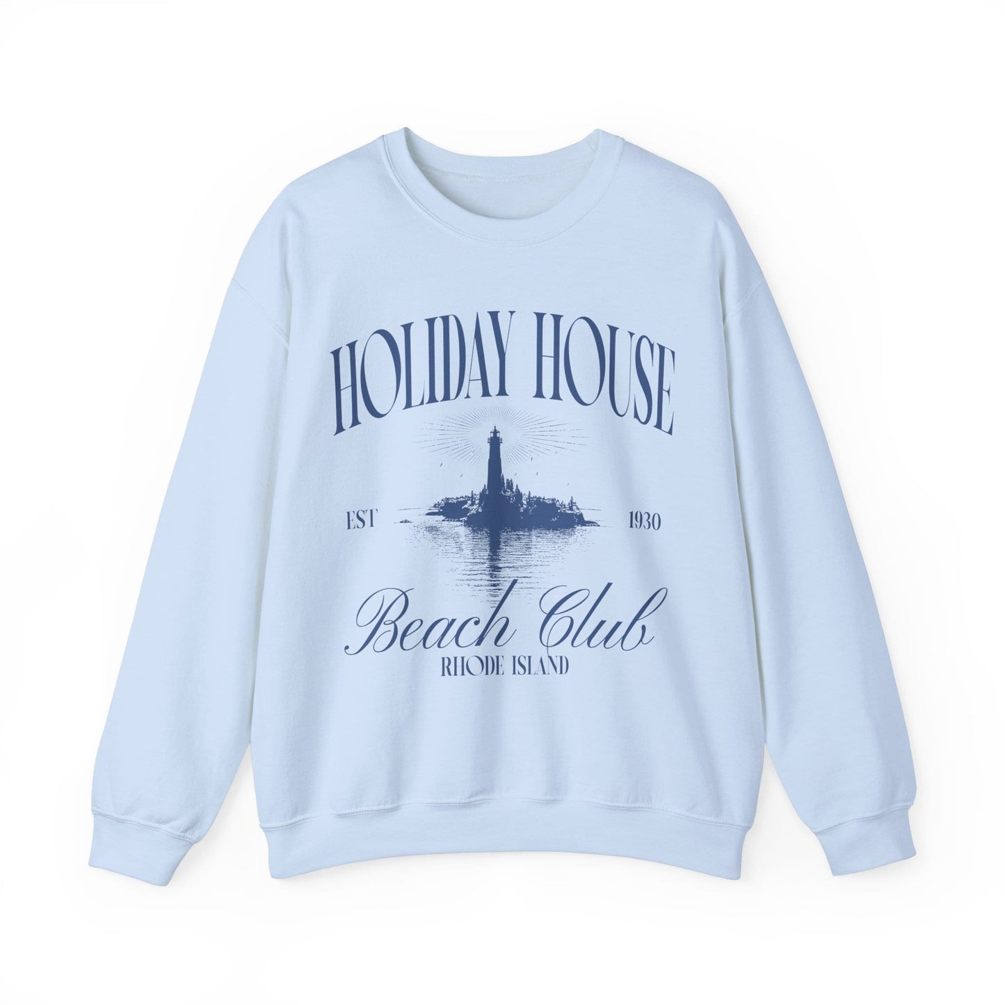 Holiday House Rhode Island Beach Club Social Tee Gildan Crewneck Swiftie Shirt The Last Great American Dynasty Folklore Album TS Inspired