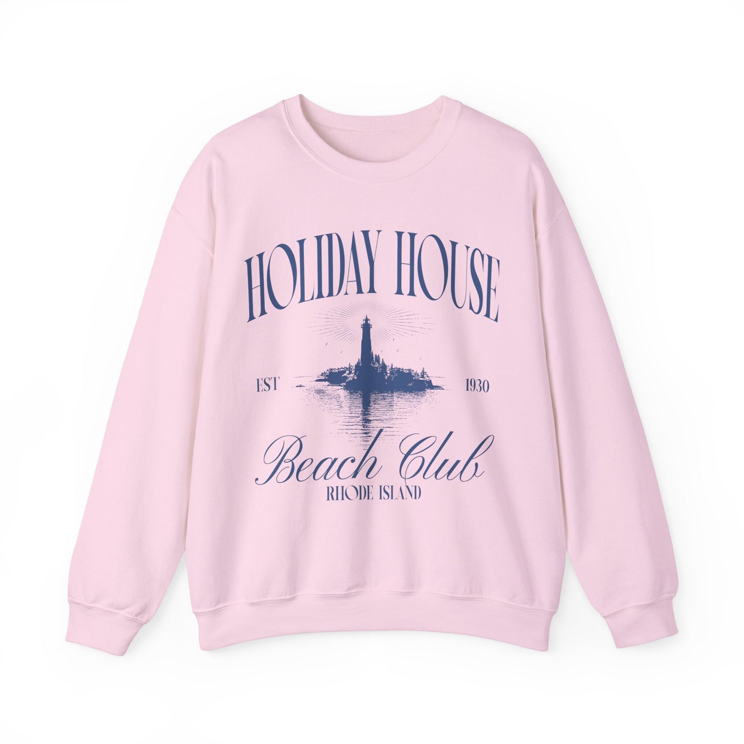 Holiday House Rhode Island Beach Club Social Tee Gildan Crewneck Swiftie Shirt The Last Great American Dynasty Folklore Album TS Inspired