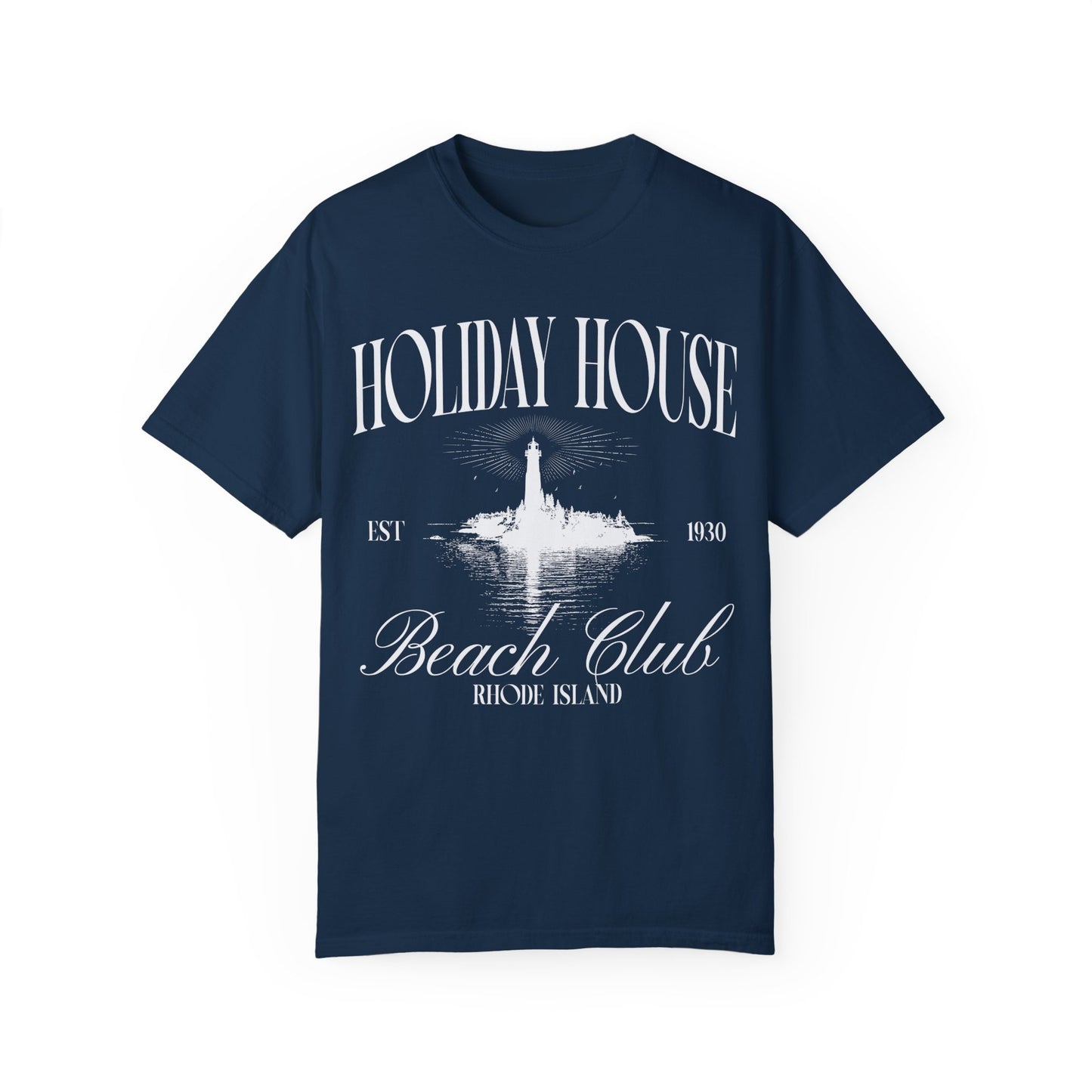 Holiday House Rhode Island Beach Club Social Tee Comfort Colors Swiftie Shirt The Last Great American Dynasty Folklore Album TS Inspired