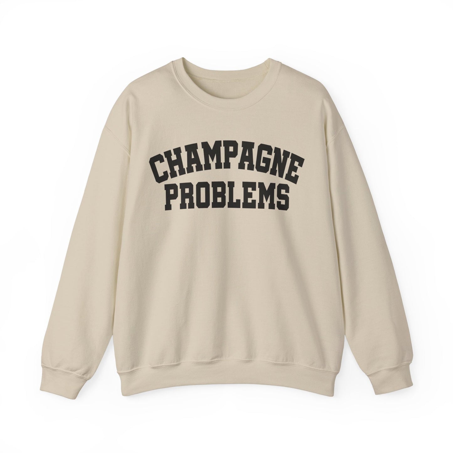 Champagne Problems Gildan Crewneck Swiftie Sweater Varsity Letter Trendy Sweatshirt Gift For Her Tswift Eras College Letter Tswift Fangirl