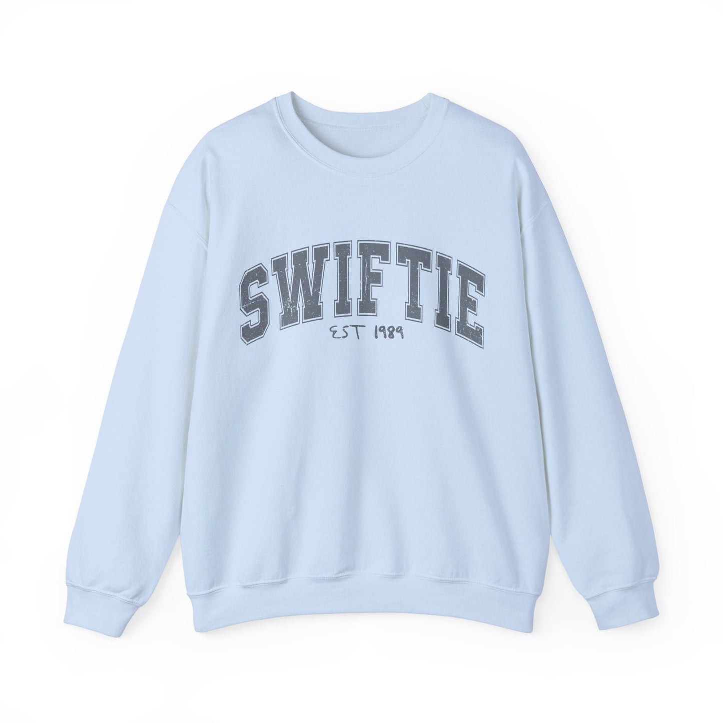 Swiftie 1989 Album Fangirl Vintage Print Gildan Crewneck Concert Shirt Gifts For Her Merry Christmas Swiftmas Tswift Midnights