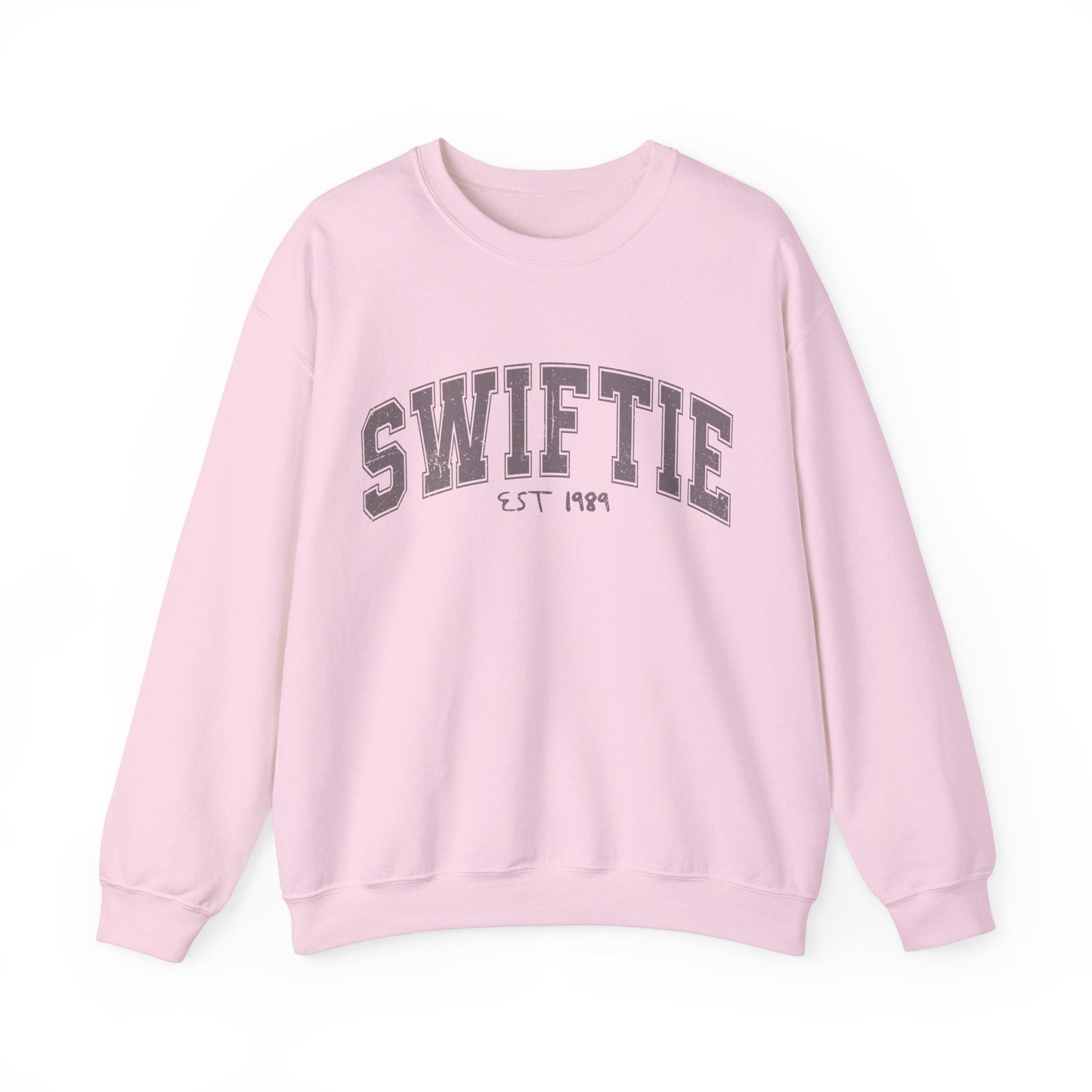 Swiftie 1989 Album Fangirl Vintage Print Gildan Crewneck Concert Shirt Gifts For Her Merry Christmas Swiftmas Tswift Midnights