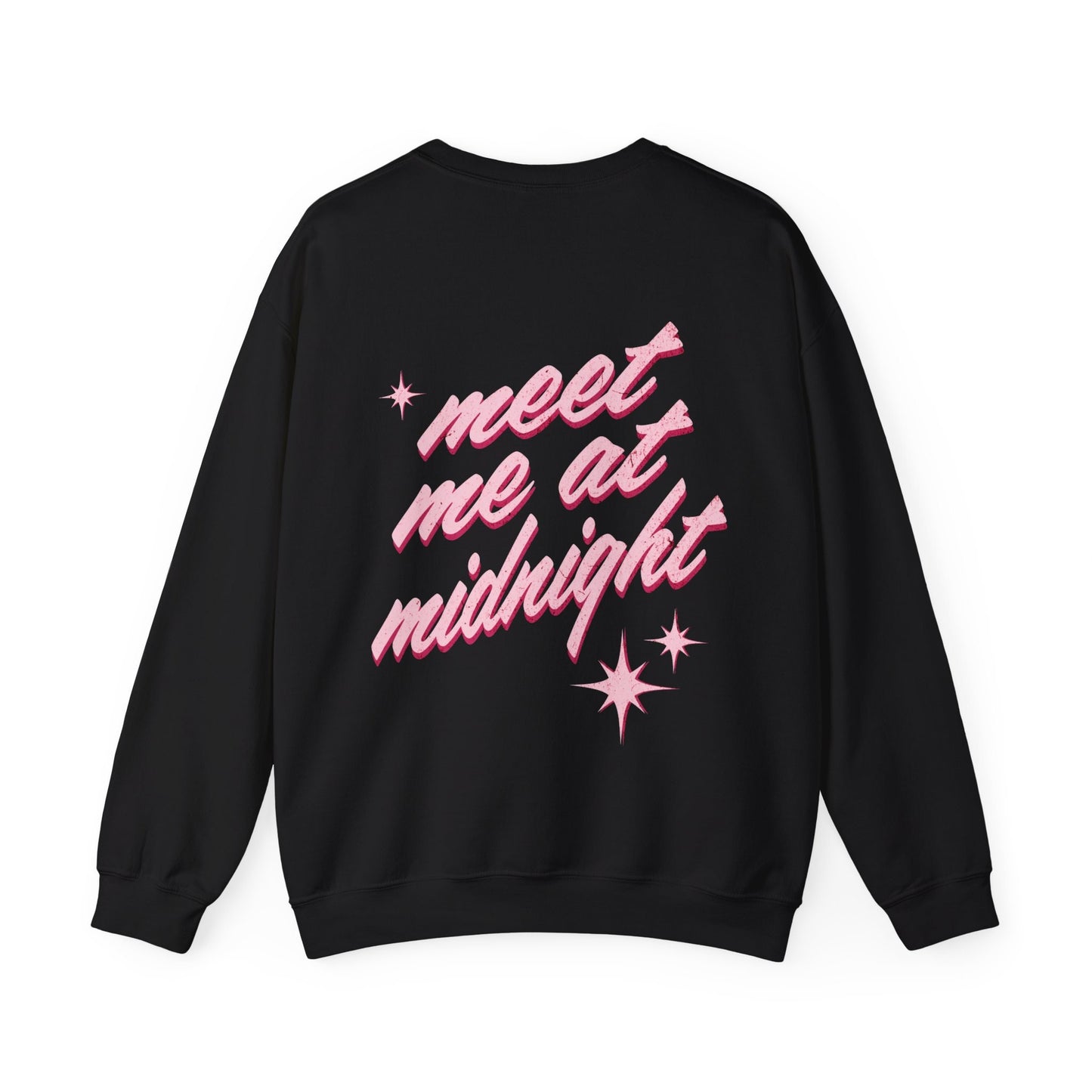 Meet Me At Midnight Kiss Zippo Light Gildan Crewneck Retro Vintage Print 2024 New Year's Tee Tswift Midnights Album Swiftie Merry Swiftmas