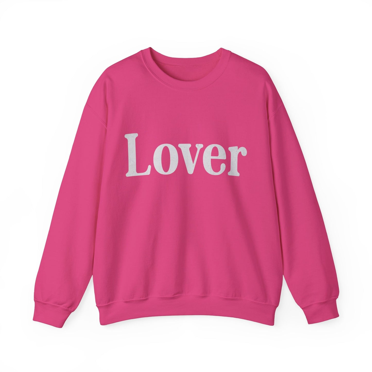 Lover Valentine's Day Sweatshirt Gildan Crewneck Gift For Her Minimalist Galentine's Day Shirt Galentines Gang Valentines Gift Vday Shirt