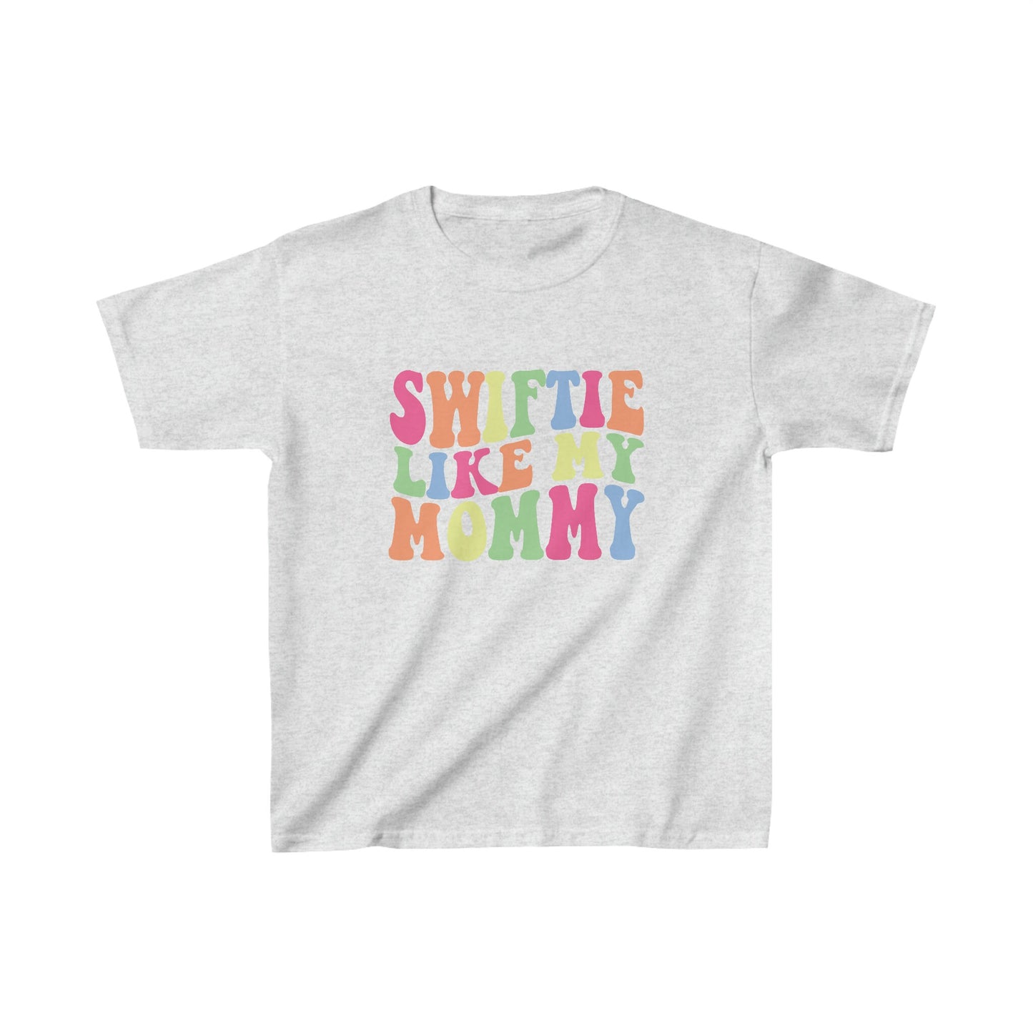 Swiftie Like My Mommy Kid's Tee Little Swiftie Shirt Gift For Swiftie Kids Swiftie Crewneck Kids Swiftie Sweatshirt Tswift Gift For Her