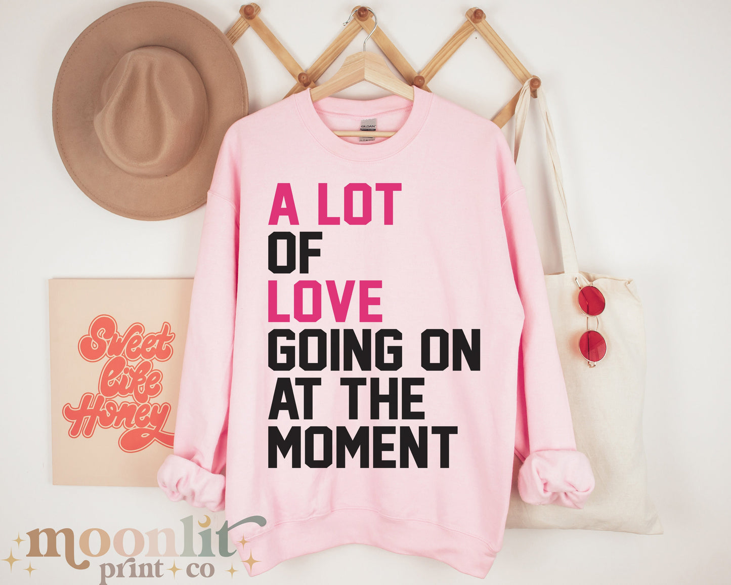 A Lot Going On At The Moment Valentine's Day Sweatshirt