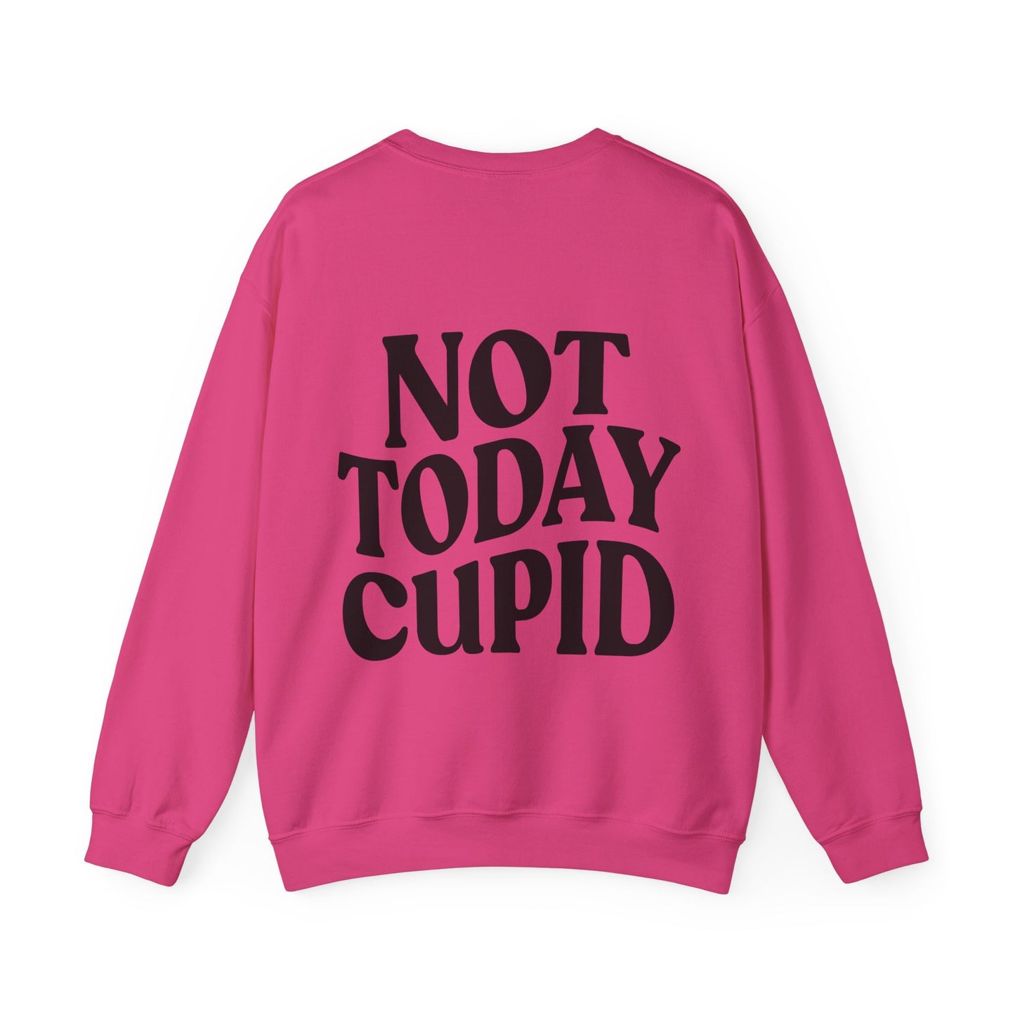 Not Today Cupid Anti Valentine Sweatshirt Coquette Crewneck Trendy Coquette Shirt Cherub Cupid Softcore Balletcore Lovecore Aesthetic