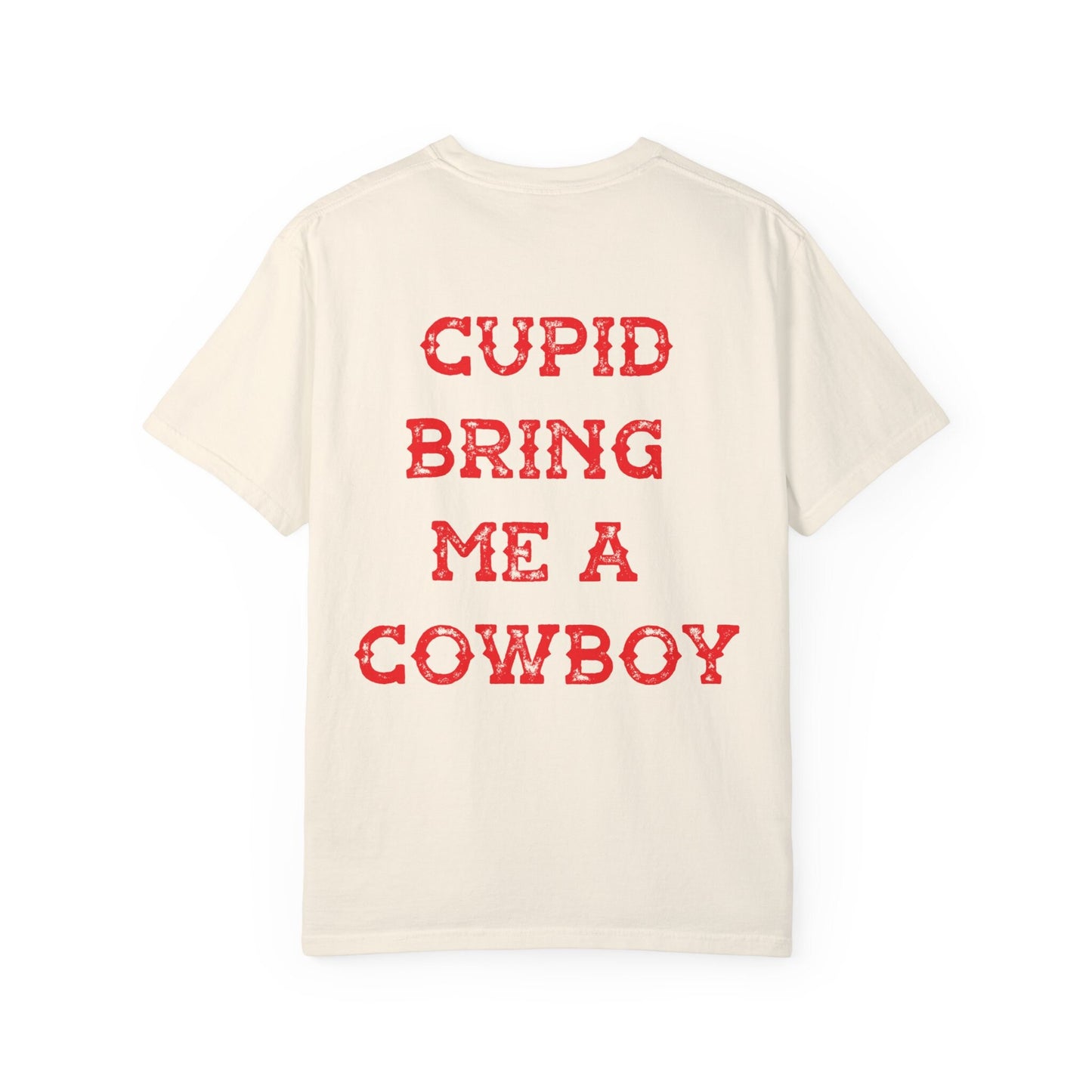 Cupid Bring Me A Cowboy Western Graphic Cowgirl Valentine Shirt I Love Cowboys Trendy Western Valentine Western Cupid Cowboy Galentines