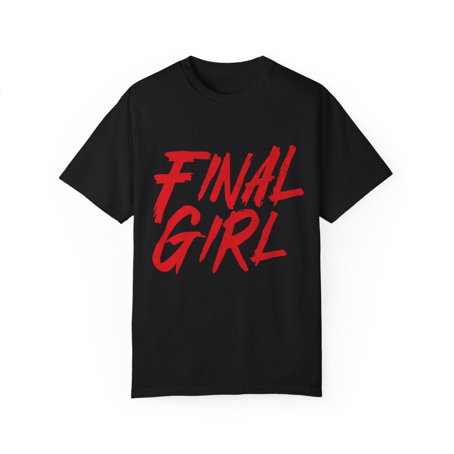 Final Girl Grunge Print Horror Movie Lover Scary Movie Enjoyer Gift For Her Serial Killer Documentary And Chill Halloween Shirt Gift For Him