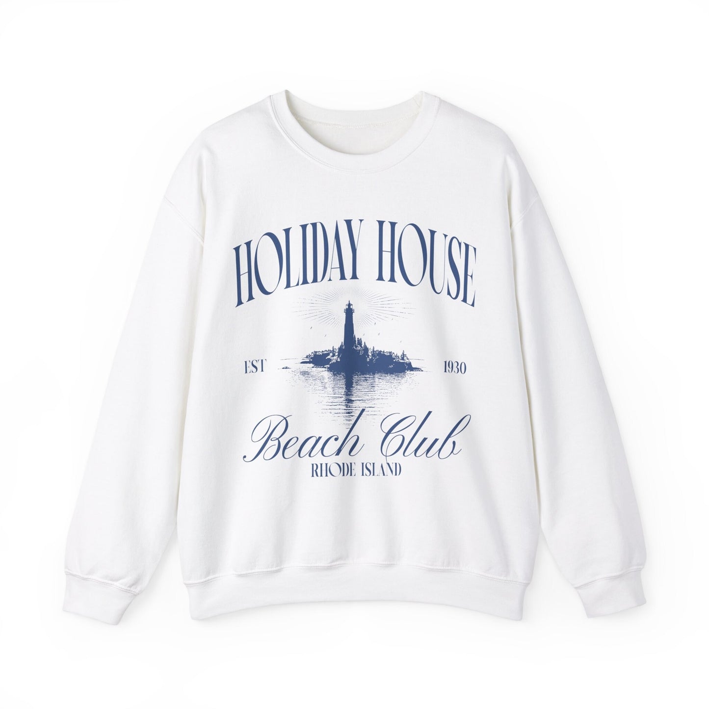 Holiday House Rhode Island Beach Club Social Tee Gildan Crewneck Swiftie Shirt The Last Great American Dynasty Folklore Album TS Inspired