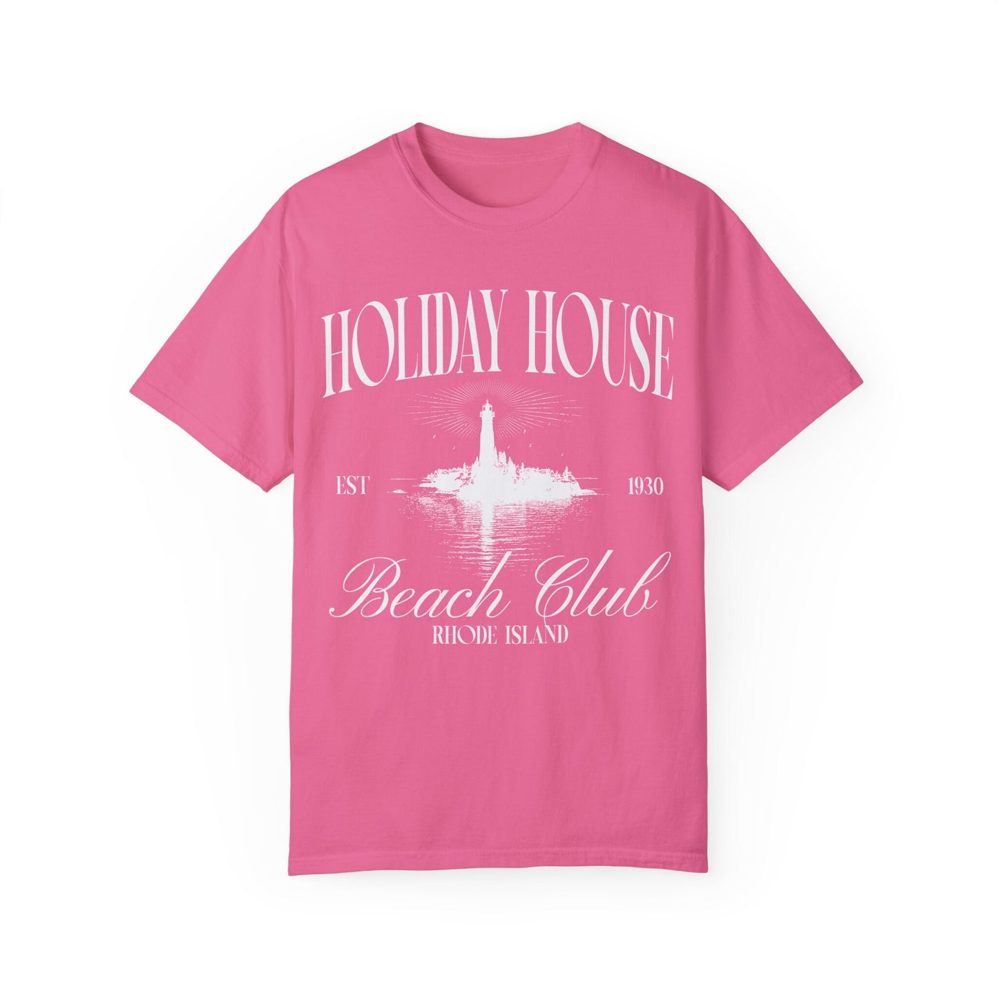 Holiday House Rhode Island Beach Club Social Tee Comfort Colors Swiftie Shirt The Last Great American Dynasty Folklore Album TS Inspired