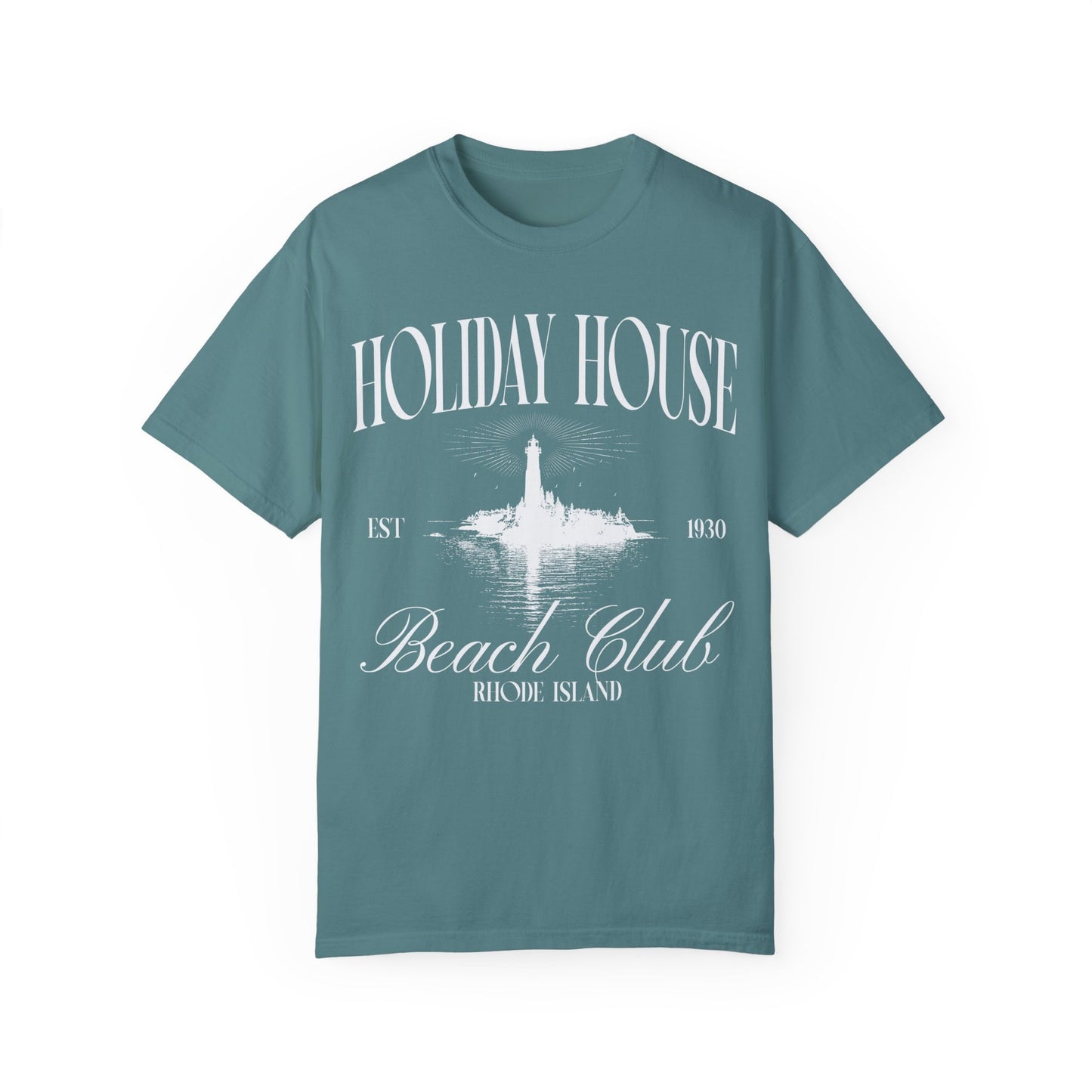 Holiday House Rhode Island Beach Club Social Tee Comfort Colors Swiftie Shirt The Last Great American Dynasty Folklore Album TS Inspired