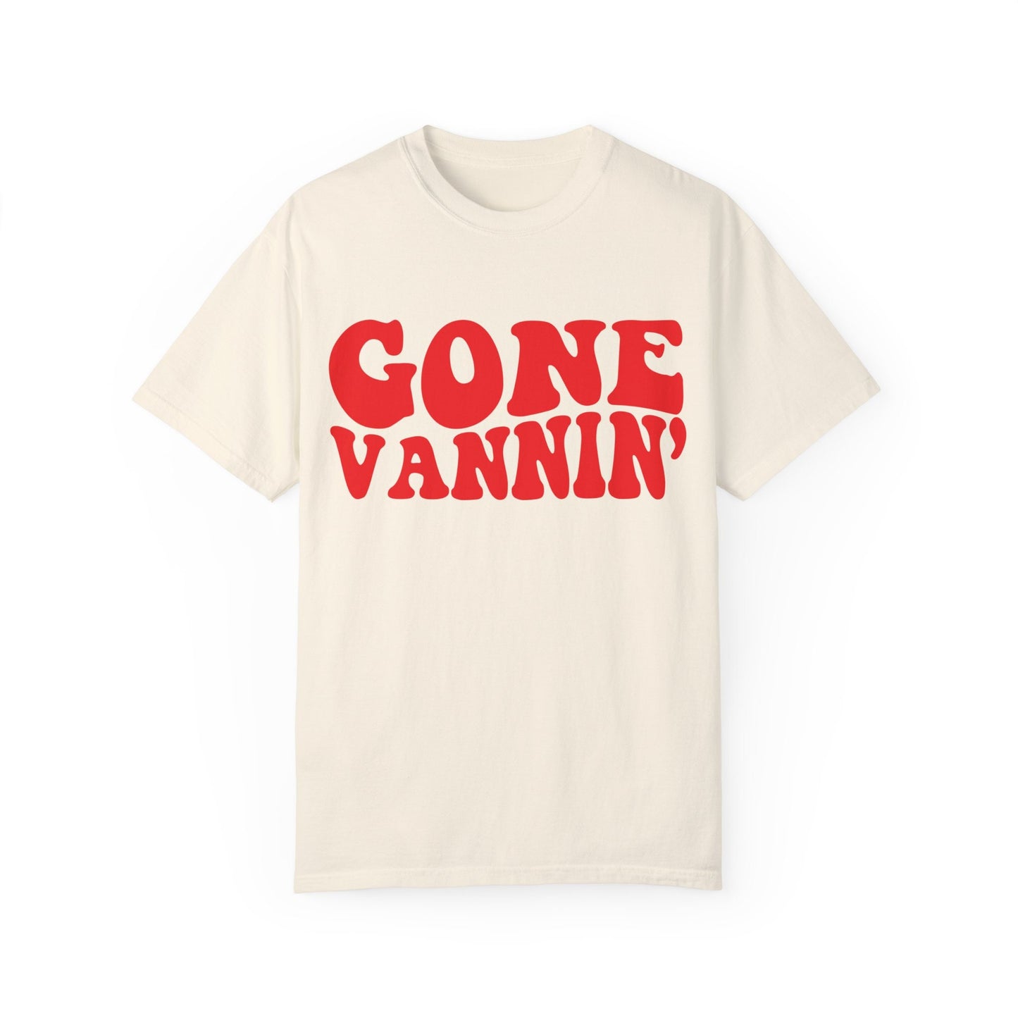 Gone Vannin' Unisex Comfort Colors Van Life Tee Vanlife Shirt Schoolie Shirt RV Shirt Travel Enthusiast Van Build Retro Van Keep On Truckin