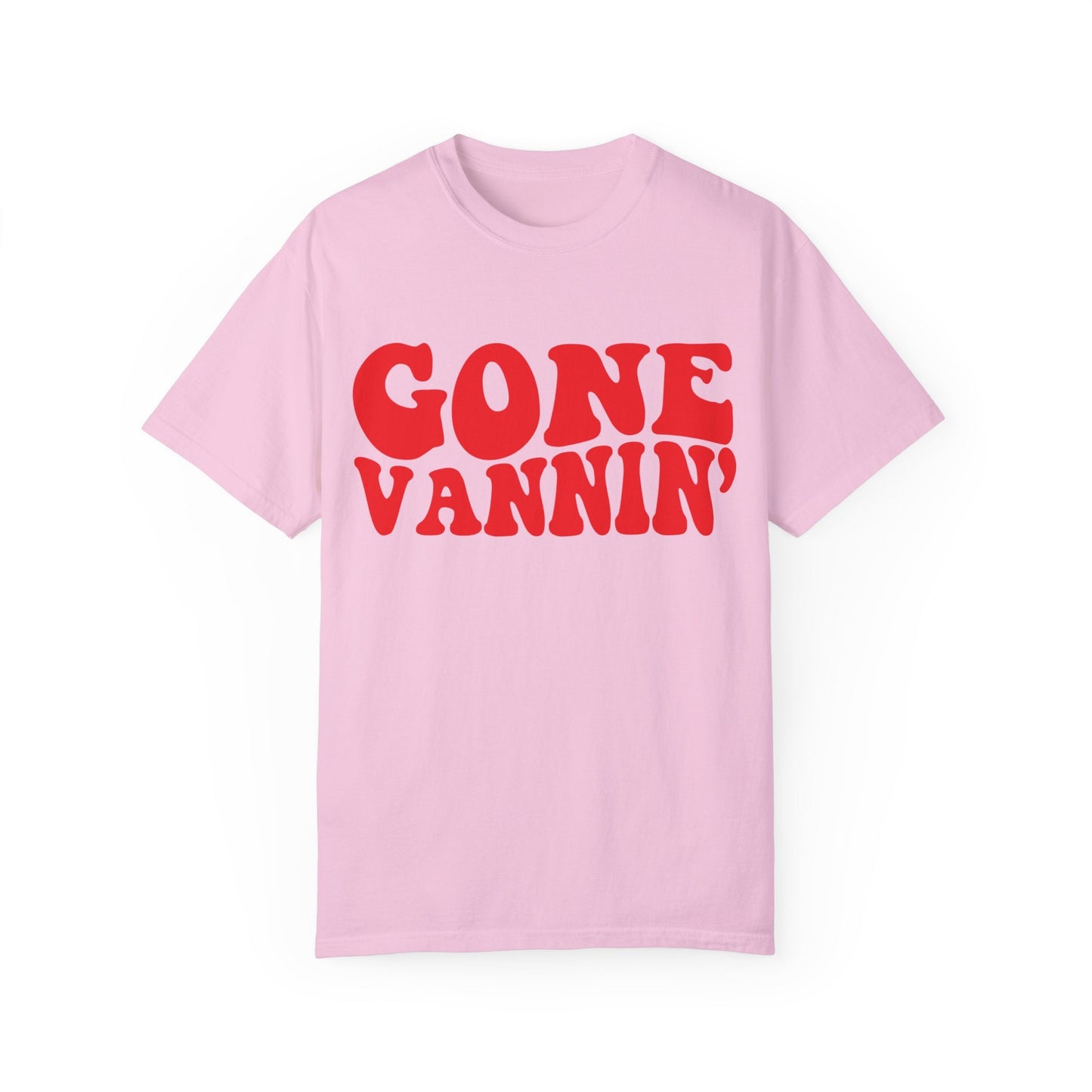 Gone Vannin' Unisex Comfort Colors Van Life Tee Vanlife Shirt Schoolie Shirt RV Shirt Travel Enthusiast Van Build Retro Van Keep On Truckin