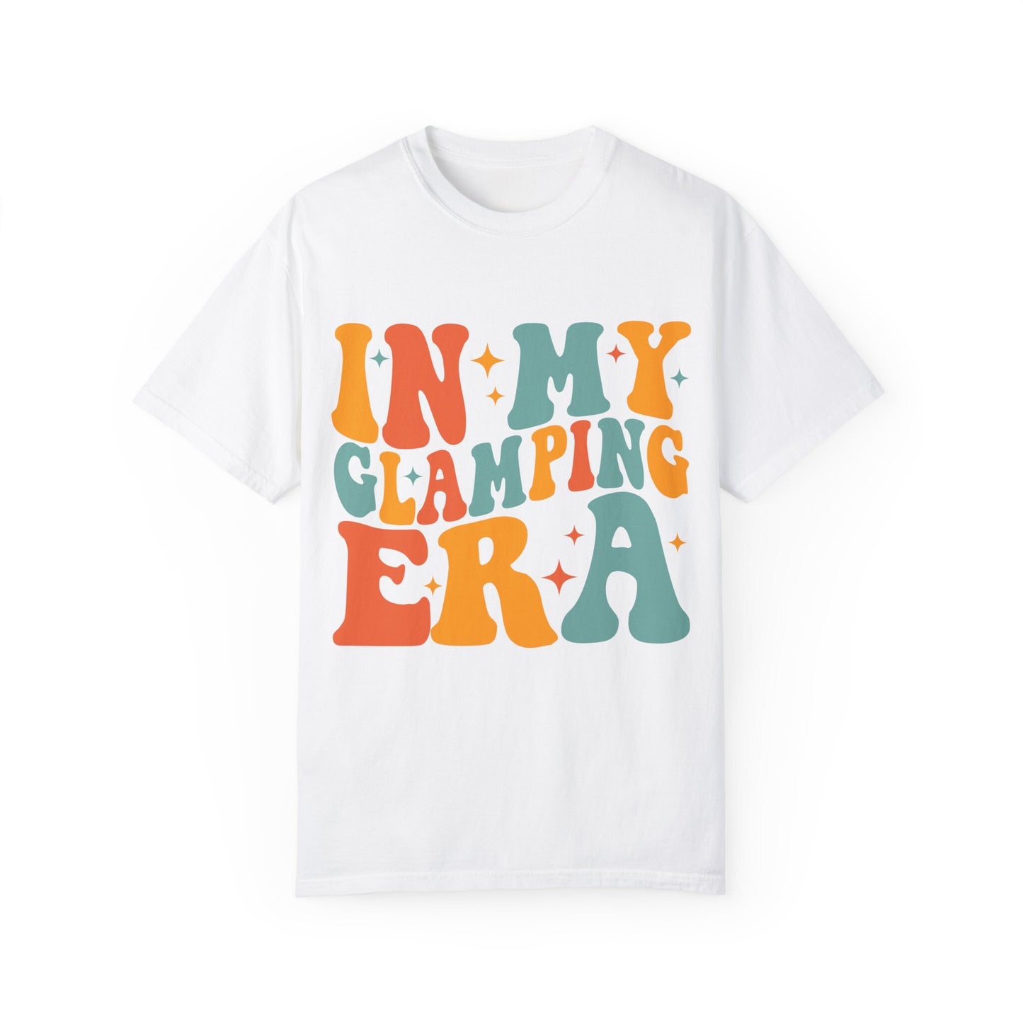 In My Glamping Era Comfort Colors Retro Trendy Camping Shirt Camping Family Shirt Camp Life Tee Camping Crew Glamping Girl Girls Camp Tee