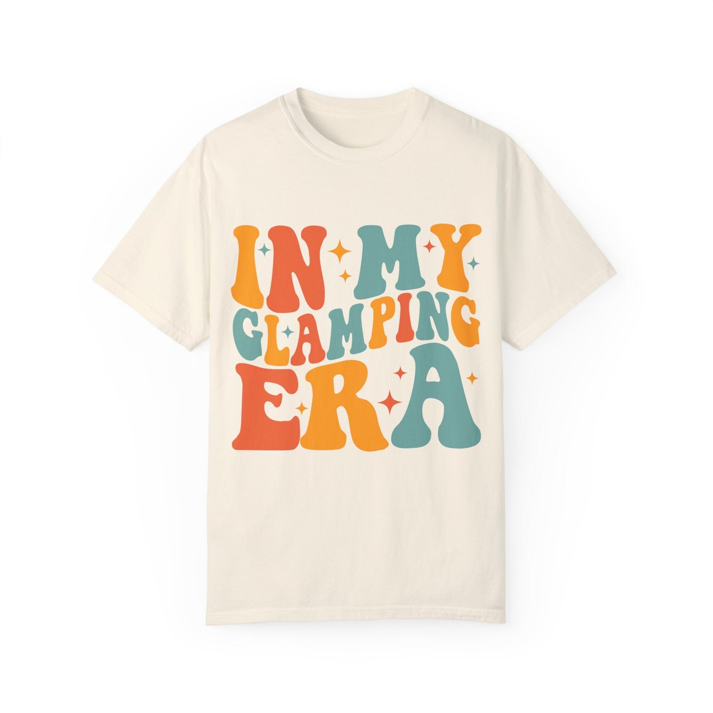 In My Glamping Era Comfort Colors Retro Trendy Camping Shirt Camping Family Shirt Camp Life Tee Camping Crew Glamping Girl Girls Camp Tee