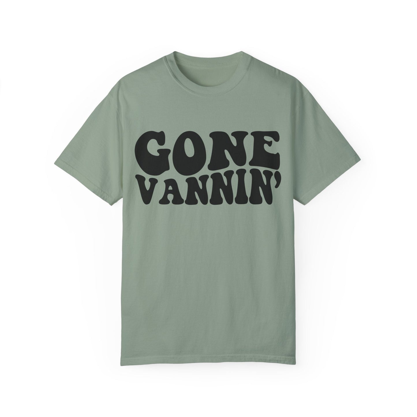 Gone Vannin' Unisex Comfort Colors Van Life Tee Vanlife Shirt Schoolie Shirt RV Shirt Travel Enthusiast Van Build Retro Van Keep On Truckin