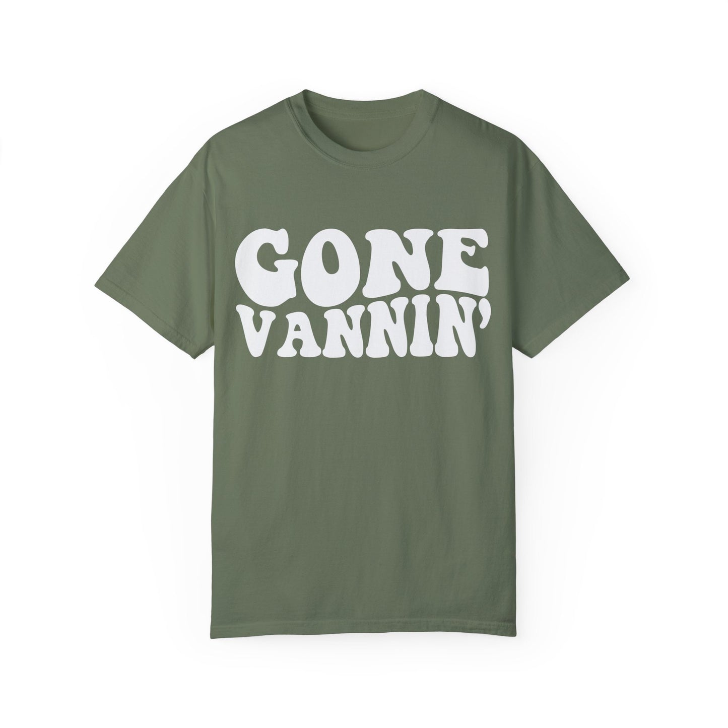 Gone Vannin' Unisex Comfort Colors Van Life Tee Vanlife Shirt Schoolie Shirt RV Shirt Travel Enthusiast Van Build Retro Van Keep On Truckin