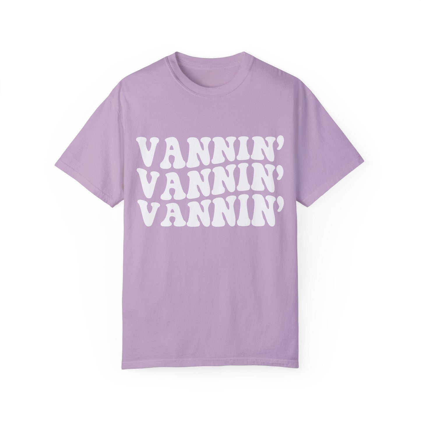 Retro Vannin' Unisex Comfort Colors Van Life Tee Vanlife Shirt Schoolie Shirt RV Shirt Travel Enthusiast Van Build Retro Van Keep On Truckin