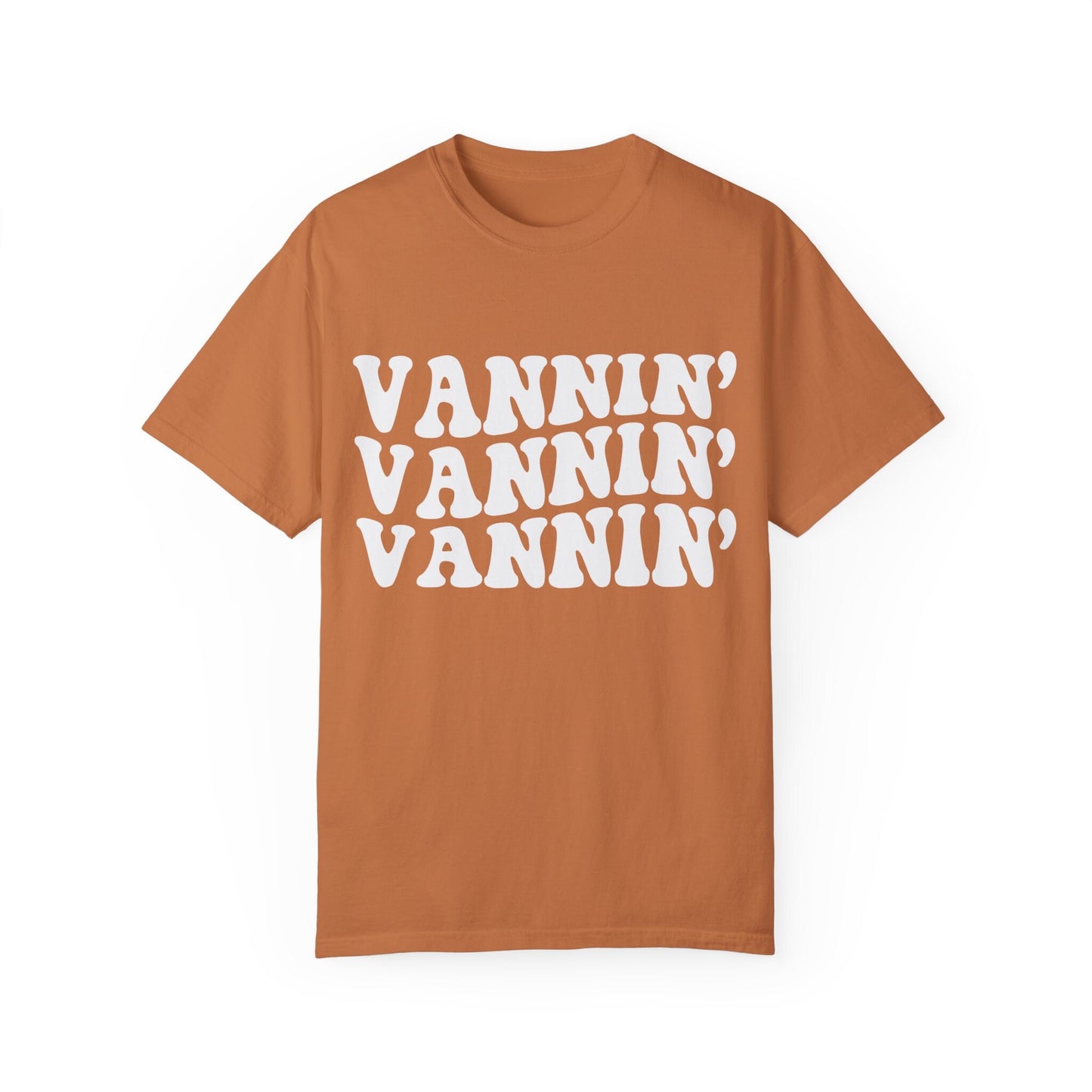 Retro Vannin' Unisex Comfort Colors Van Life Tee Vanlife Shirt Schoolie Shirt RV Shirt Travel Enthusiast Van Build Retro Van Keep On Truckin