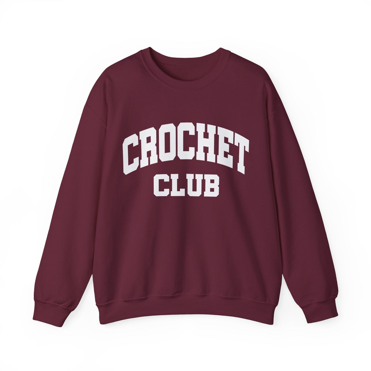 Crochet Club Crocheter Sweatshirt Gildan Crewneck