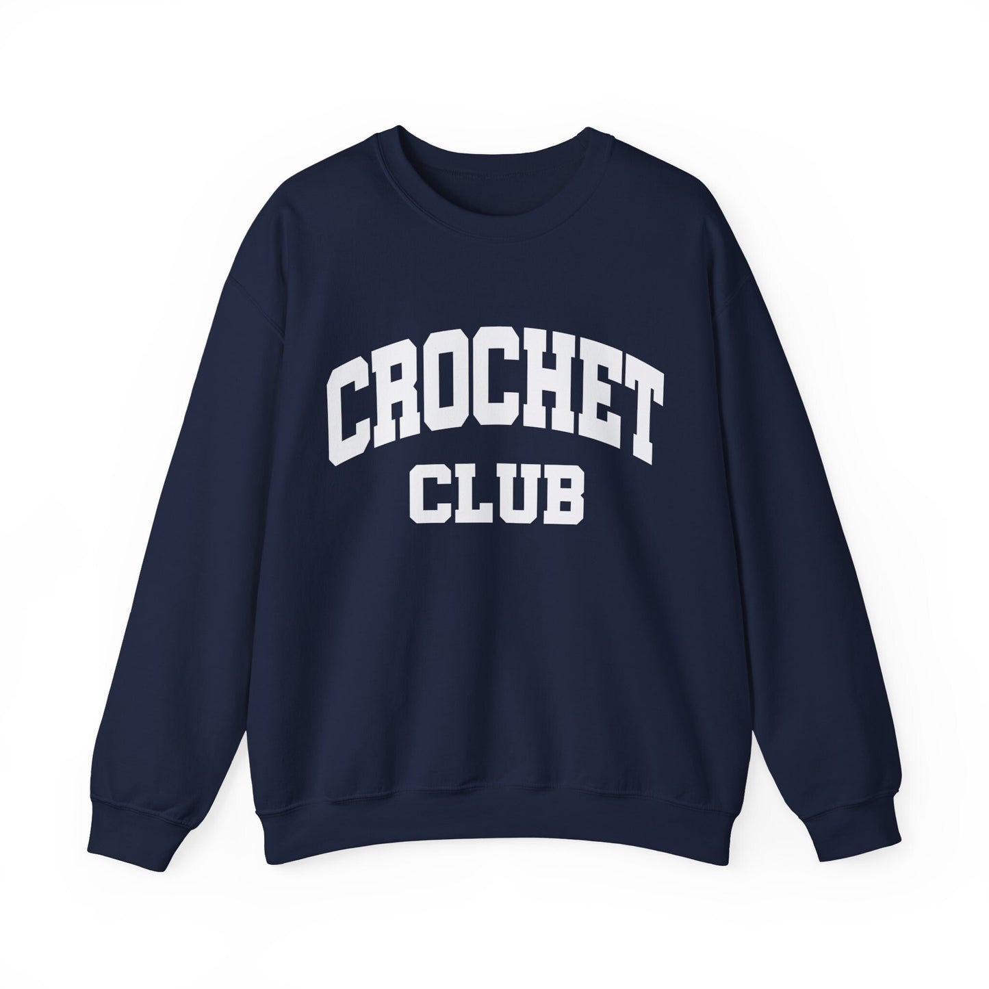 Crochet Club Crocheter Sweatshirt Gildan Crewneck