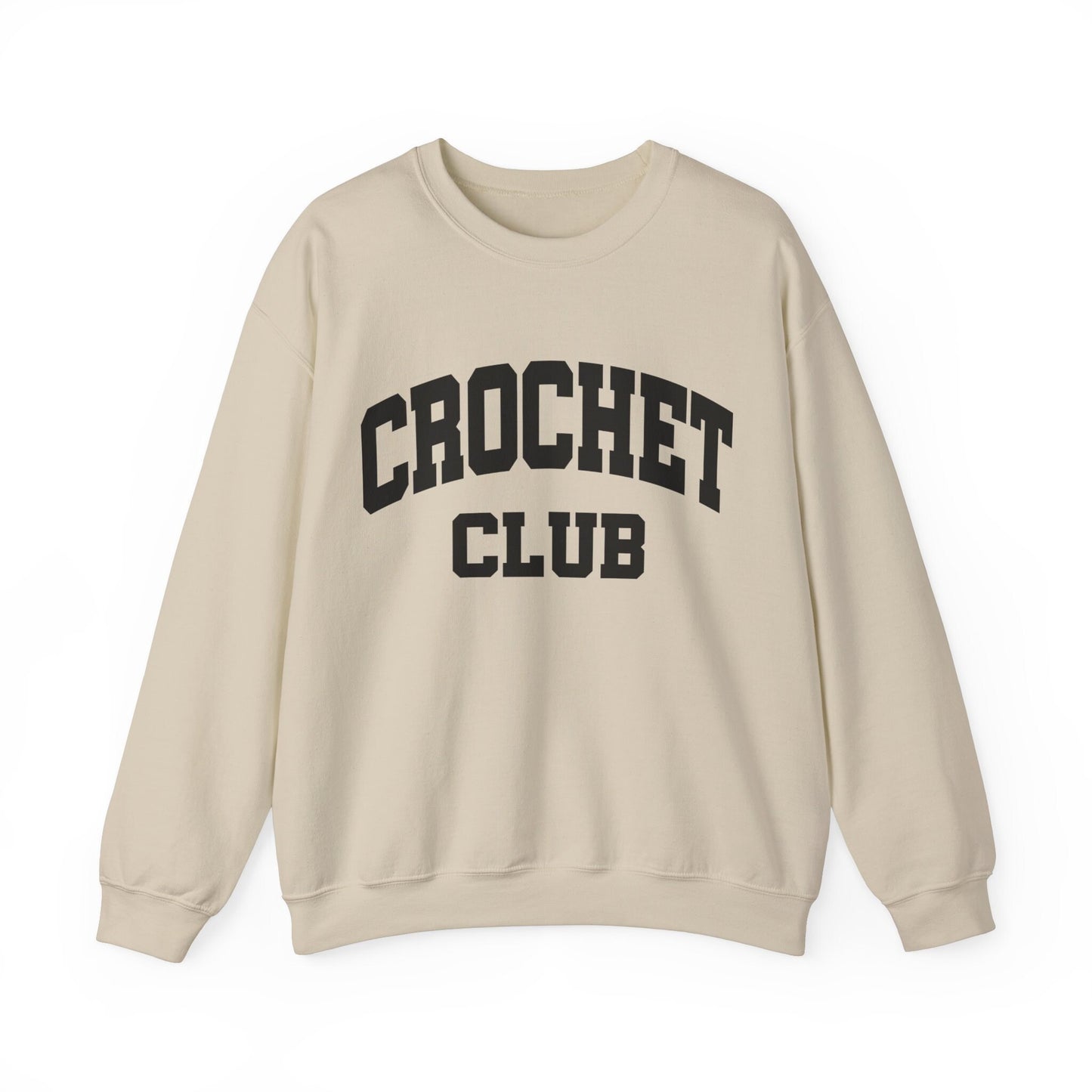 Crochet Club Crocheter Sweatshirt Gildan Crewneck