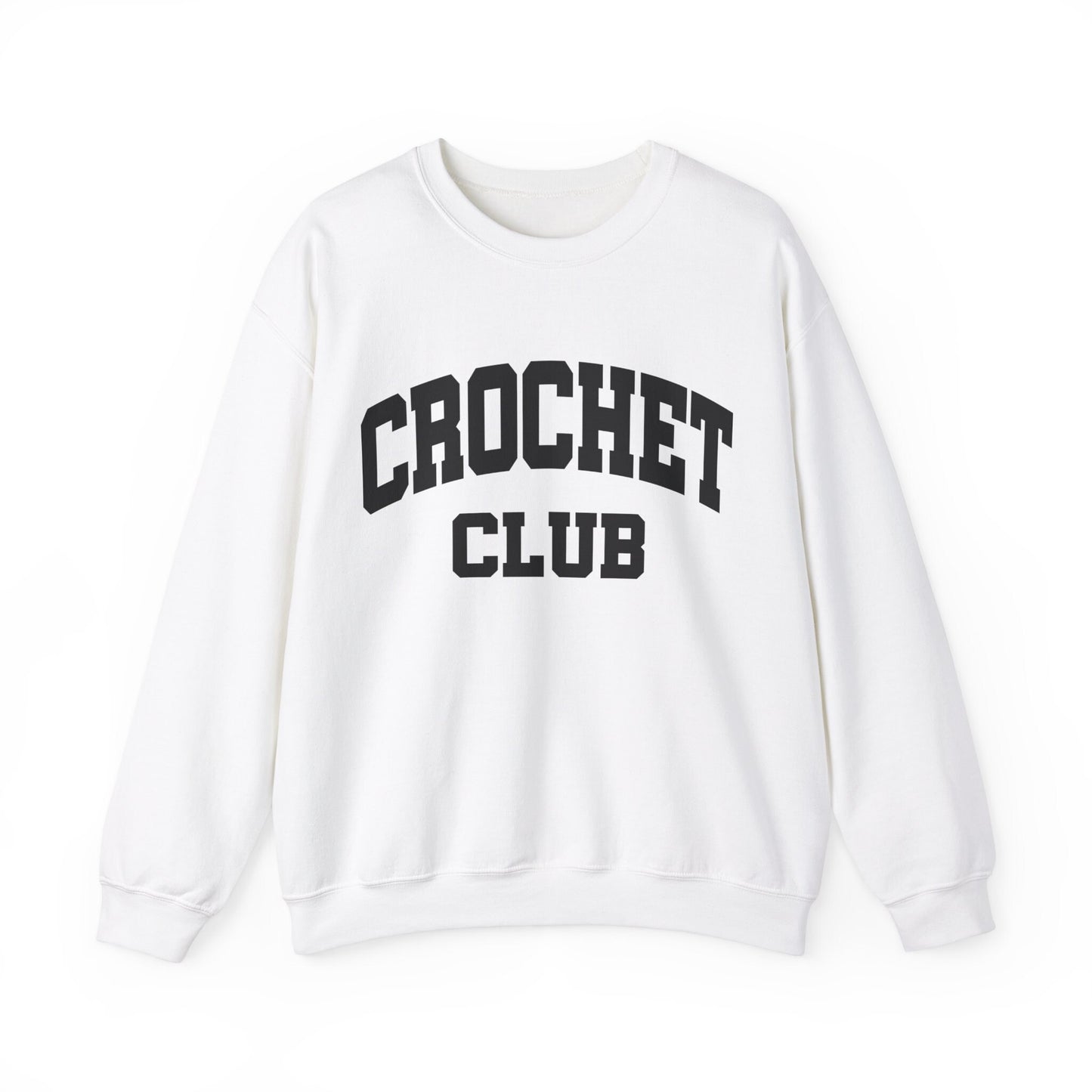 Crochet Club Crocheter Sweatshirt Gildan Crewneck