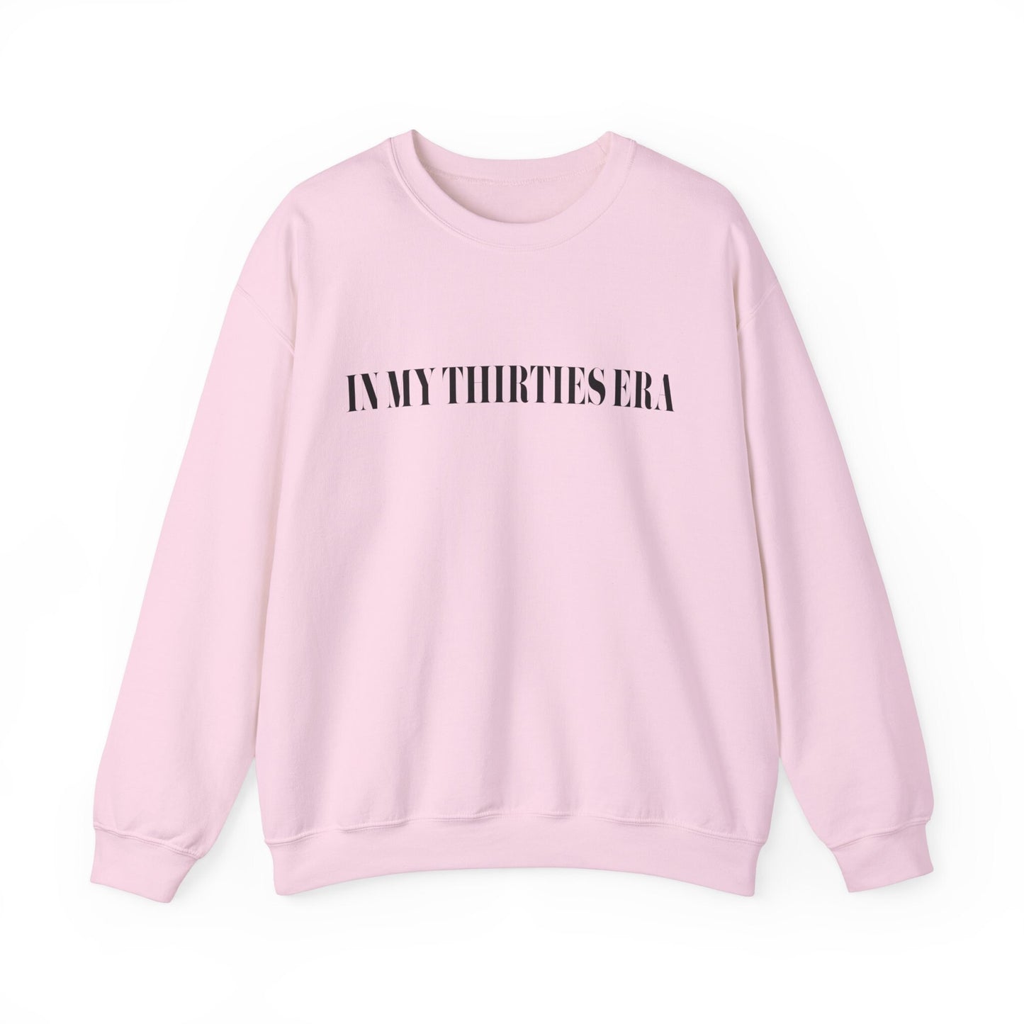 In My Thirties Era Gildan Crewneck Swiftie Thirtieth Birthday 30s Birthday Gift For Her 30th Bday Shirt Born In The 90s 30th Birthday Shirt