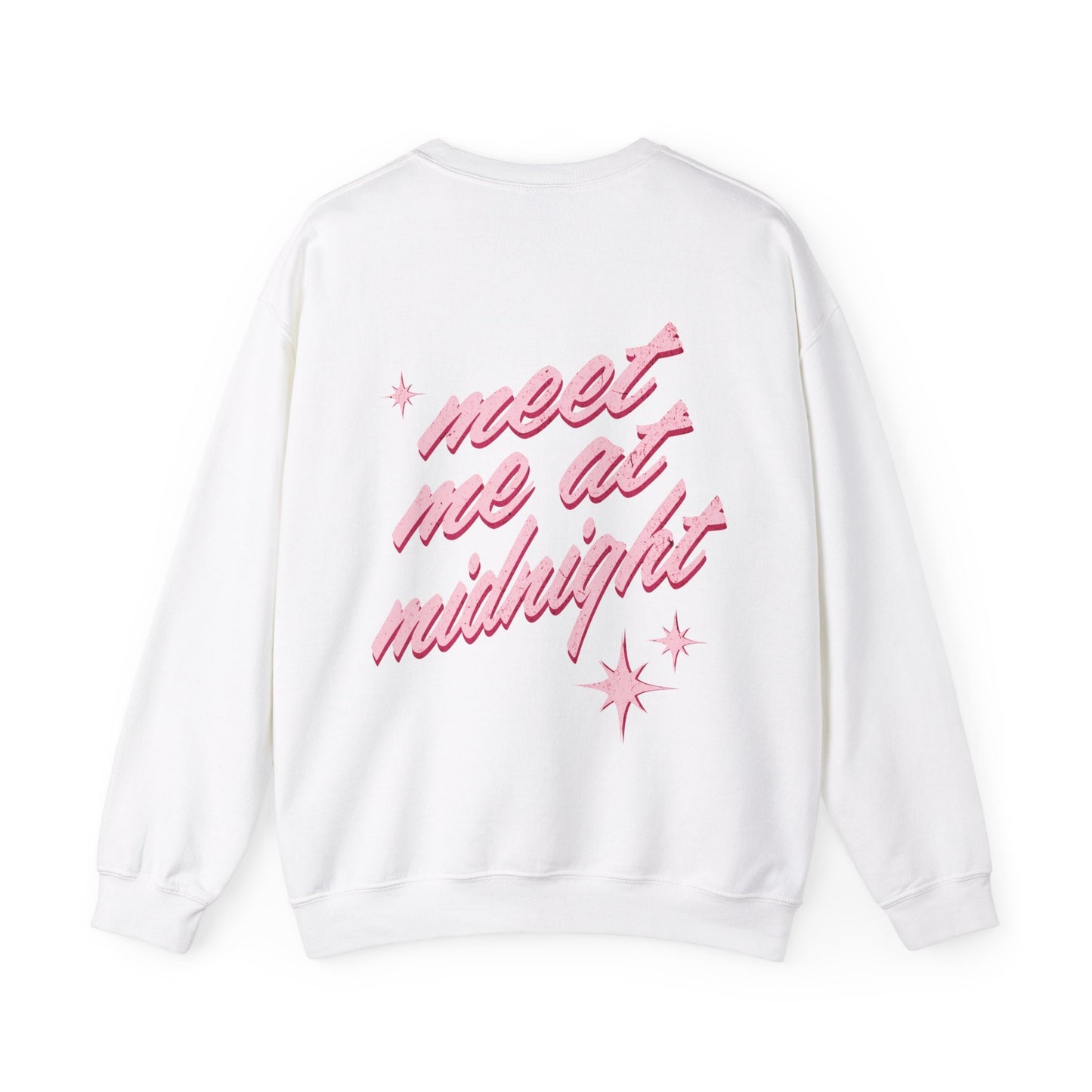 Meet Me At Midnight Kiss Zippo Light Gildan Crewneck Retro Vintage Print 2024 New Year's Tee Tswift Midnights Album Swiftie Merry Swiftmas