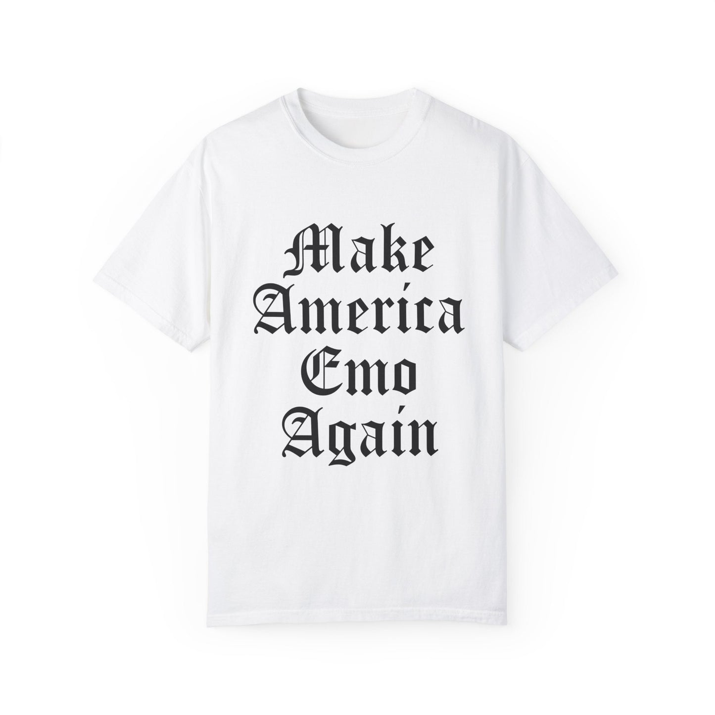 Make America Emo Again Funny Comfort Colors Shirt Election Shirt Western Gothic Tee Meme Election Shirt Emo's Not Dead Scene Girl Sweatshirt