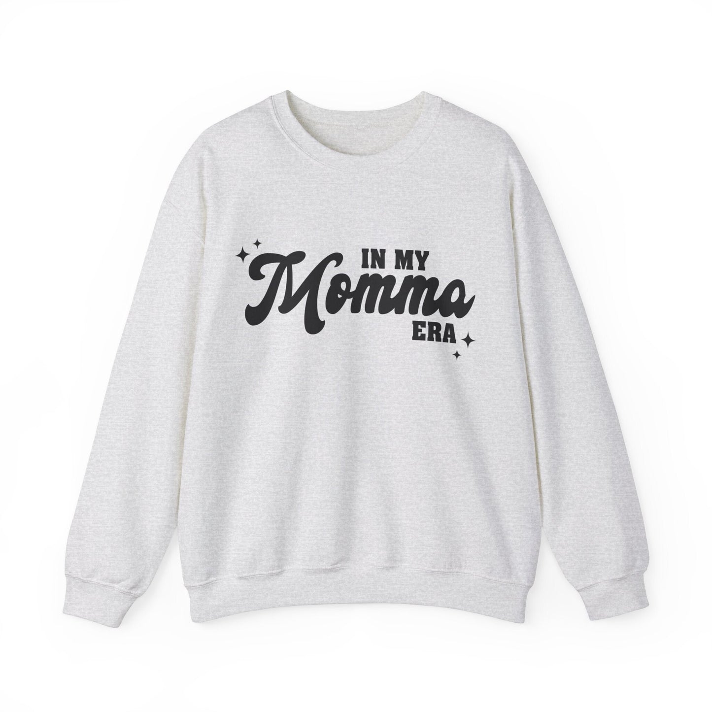 In My Momma Era Gildan Crewneck Retro Momma Sweatshirt Swiftie Momma Gift For Mom Mother's Day Sweatshirt Pregnancy Announcement Gift