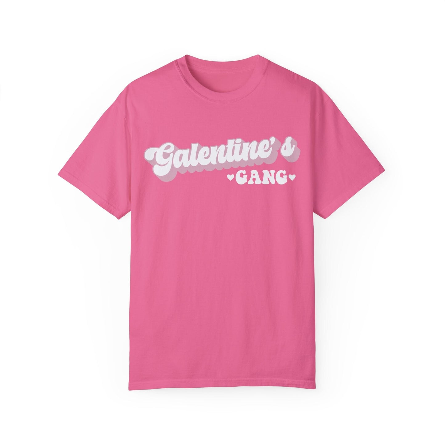 Galentine's Gang Tee Comfort Colors Valentine's Day Gift For Her Bestie Gift Best Friend Galentines Day Retro Galentines Gang Gift Valentine