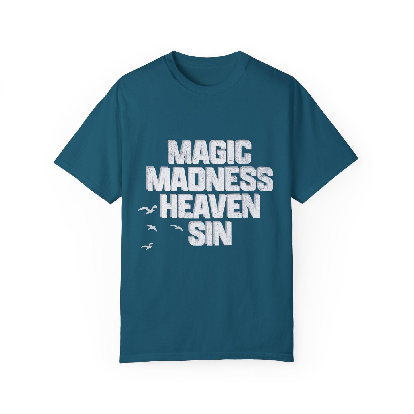 Magic Madness Heaven Sin Vintage Print Comfort Colors Swiftie Eras Gift For Her Seagulls 1989 Funny Tee Tshirt Tswift Swiftmas