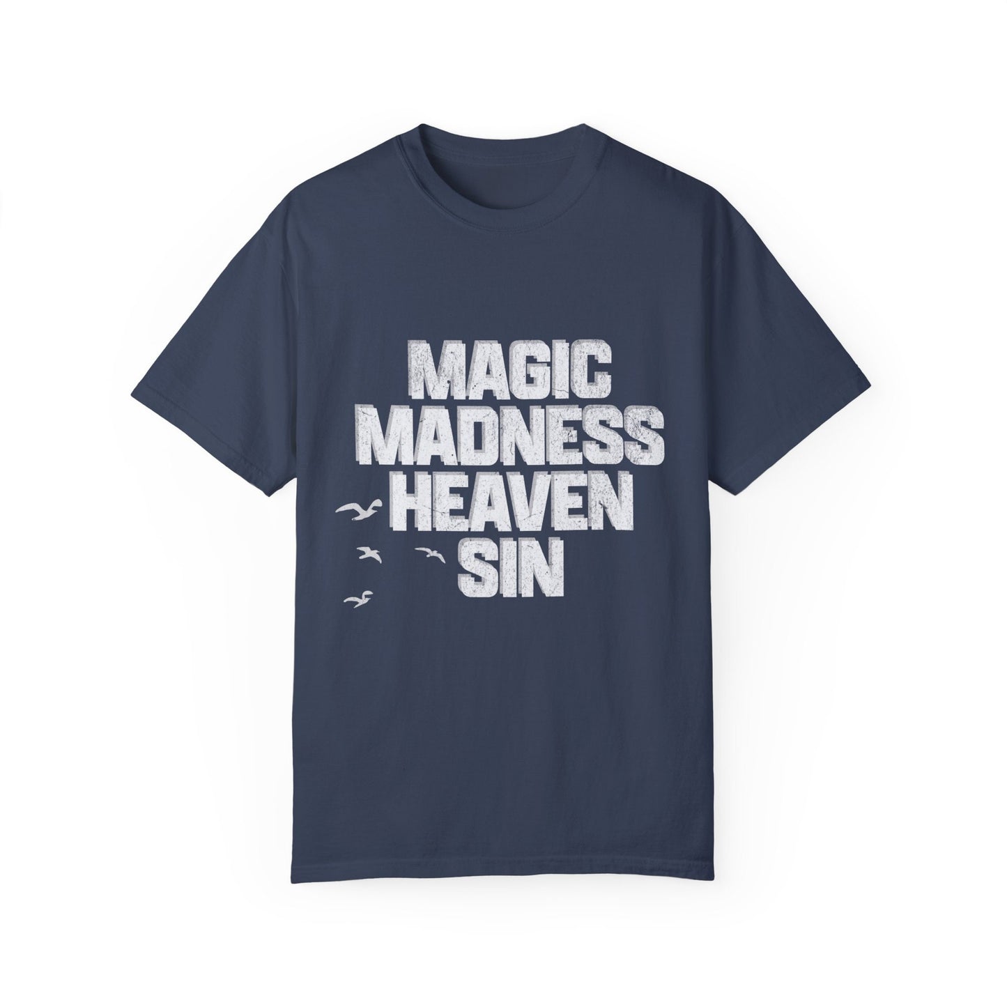 Magic Madness Heaven Sin Vintage Print Comfort Colors Swiftie Eras Gift For Her Seagulls 1989 Funny Tee Tshirt Tswift Swiftmas