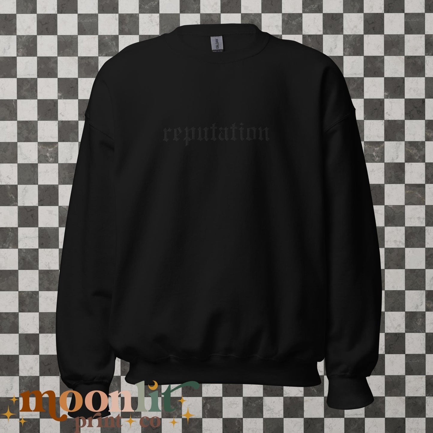 Reputation EMBROIDERED Gildan Crewneck Swiftie Sweatshirt Gift For Her Tswift Fan Merch Gift For Swiftie