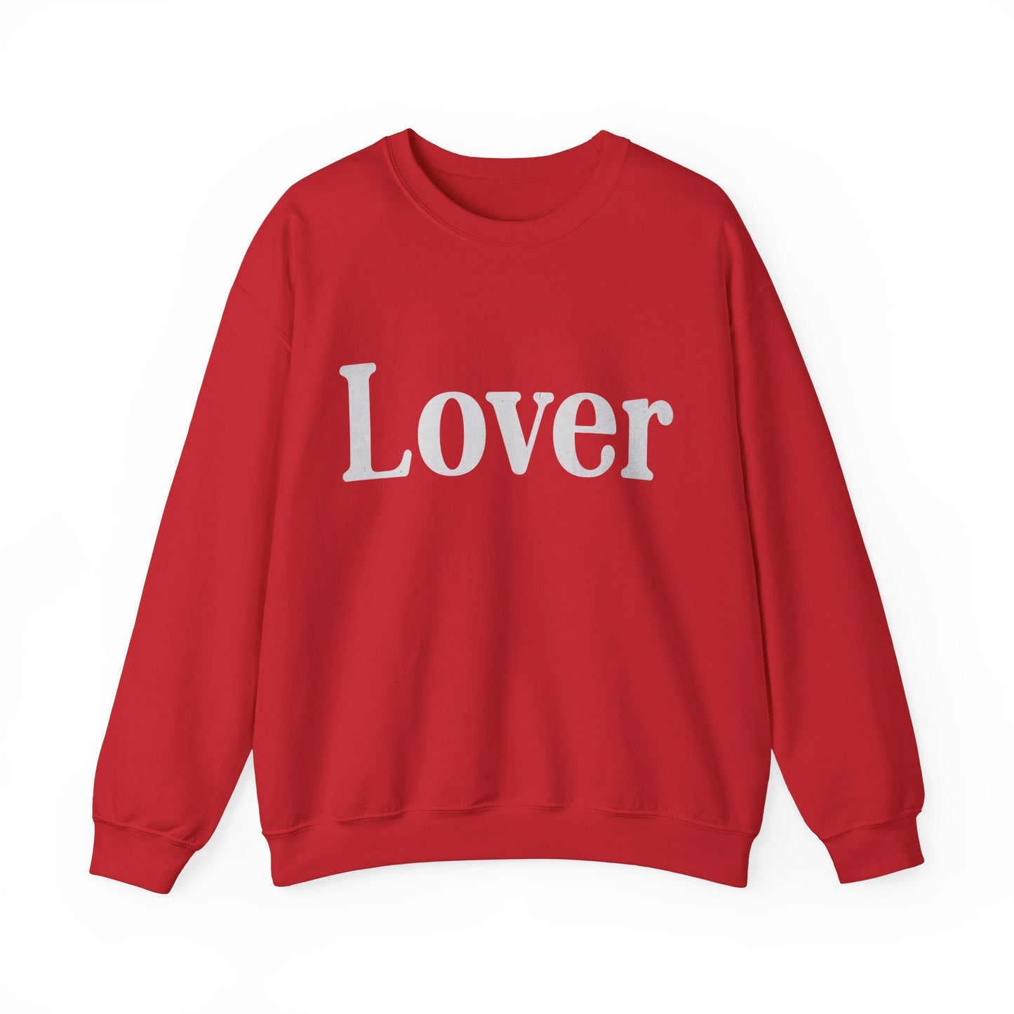 Lover Valentine's Day Sweatshirt Gildan Crewneck Gift For Her Minimalist Galentine's Day Shirt Galentines Gang Valentines Gift Vday Shirt