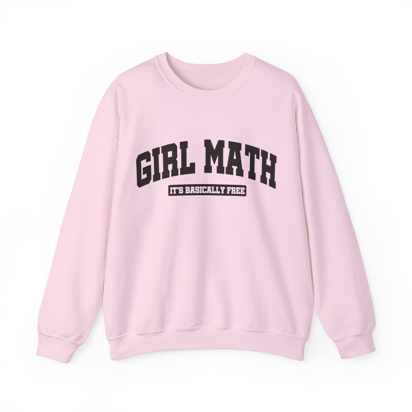 Girl Math Girl Dinner Gildan Crewneck Funny Tee Gifts For Her Christmas Gift For Her Meme Tshirt Gift For Girlfriend Galentine's Day Gift