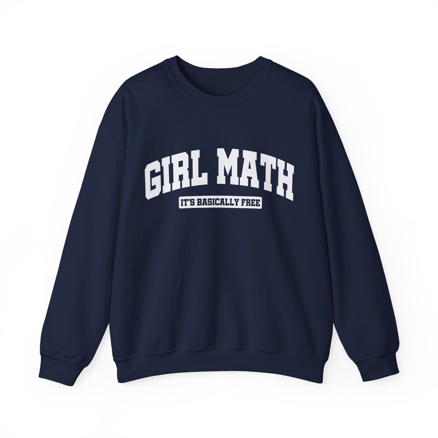 Girl Math Girl Dinner Gildan Crewneck Funny Tee Gifts For Her Christmas Gift For Her Meme Tshirt Gift For Girlfriend Galentine's Day Gift