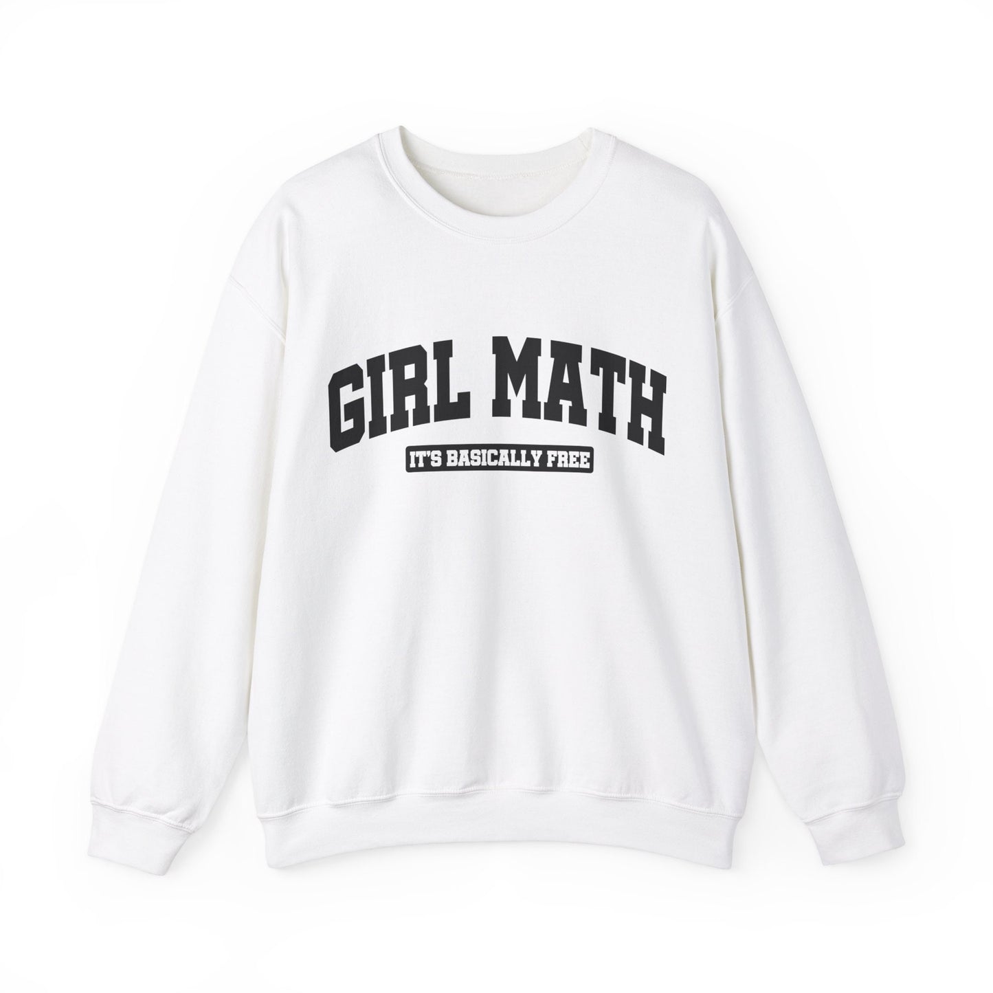 Girl Math Girl Dinner Gildan Crewneck Funny Tee Gifts For Her Christmas Gift For Her Meme Tshirt Gift For Girlfriend Galentine's Day Gift