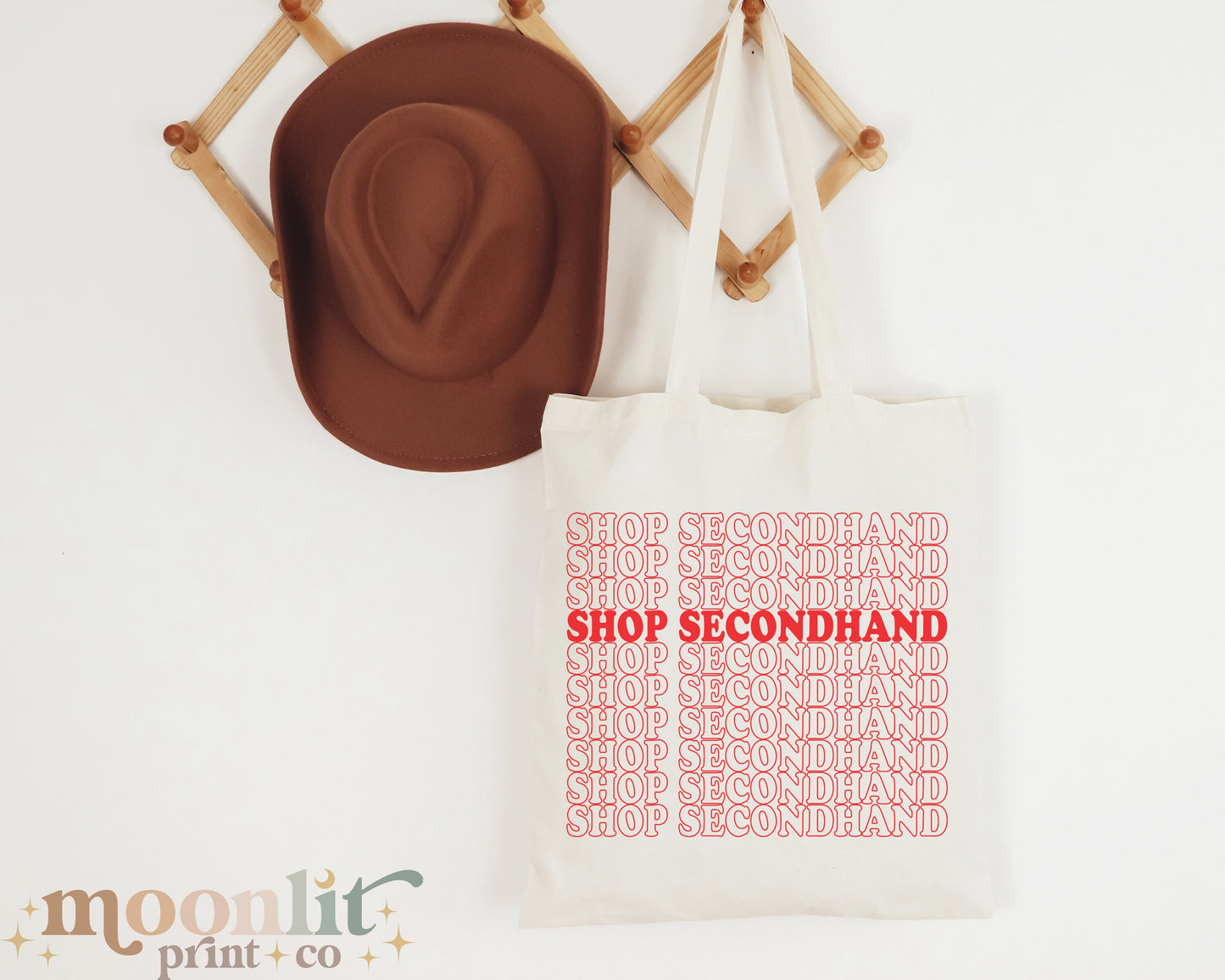 Shop Secondhand Classic Thank You Style Canvas Tote Bag Funny Tote Bag Gift For Her Reusable Tote Bag Trendy Graphic Tote Shop Secondhand