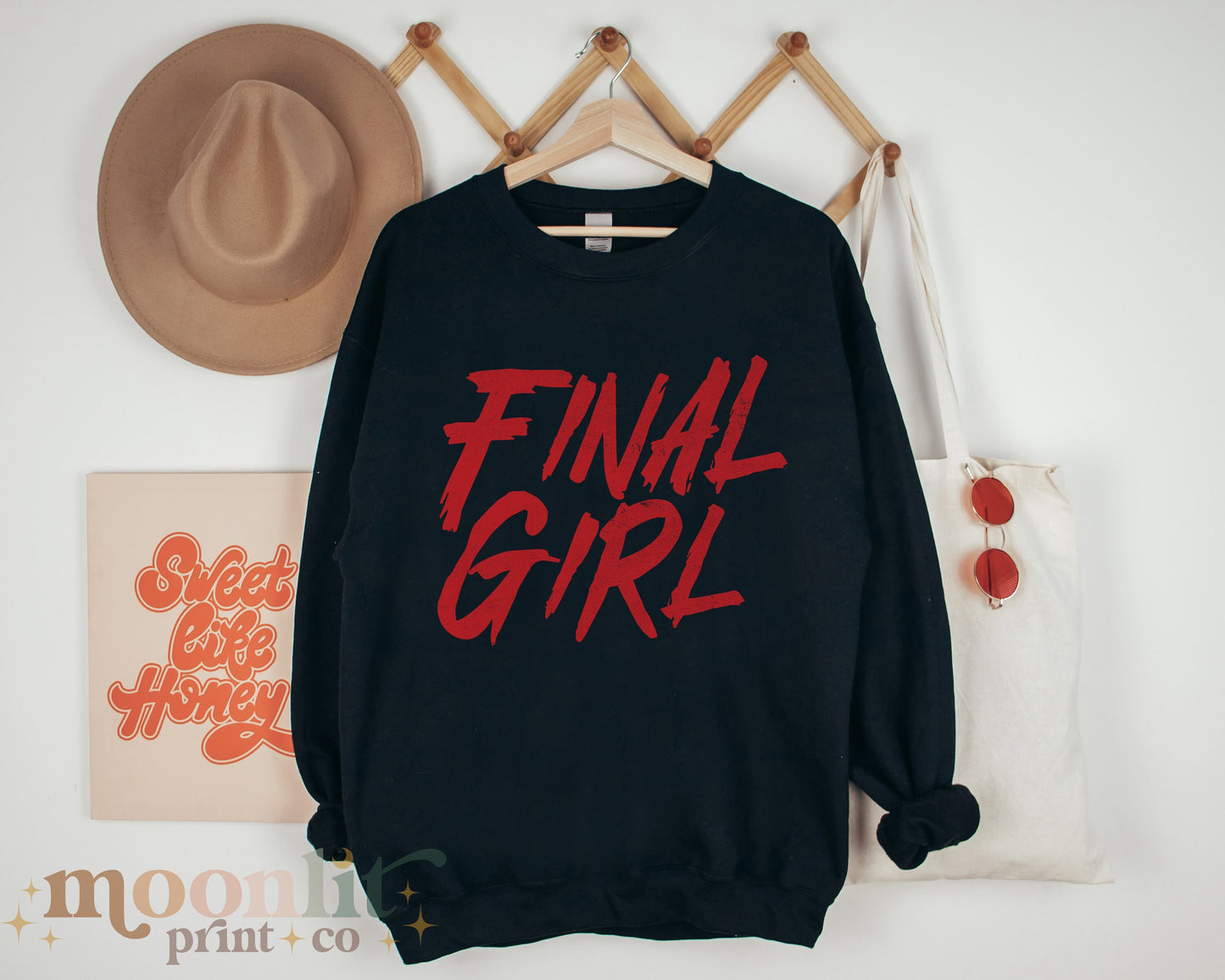 Final Girl Grunge Print Horror Movie Lover Scary Movie Enjoyer Gift For Her Serial Killer Documentary And Chill Halloween Shirt Gift For Him