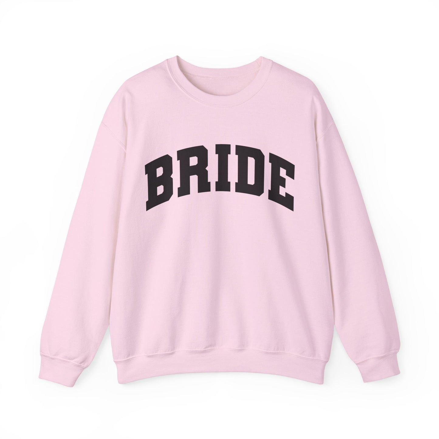 Bride Varsity College Letter Crewneck Bride Sweatshirt