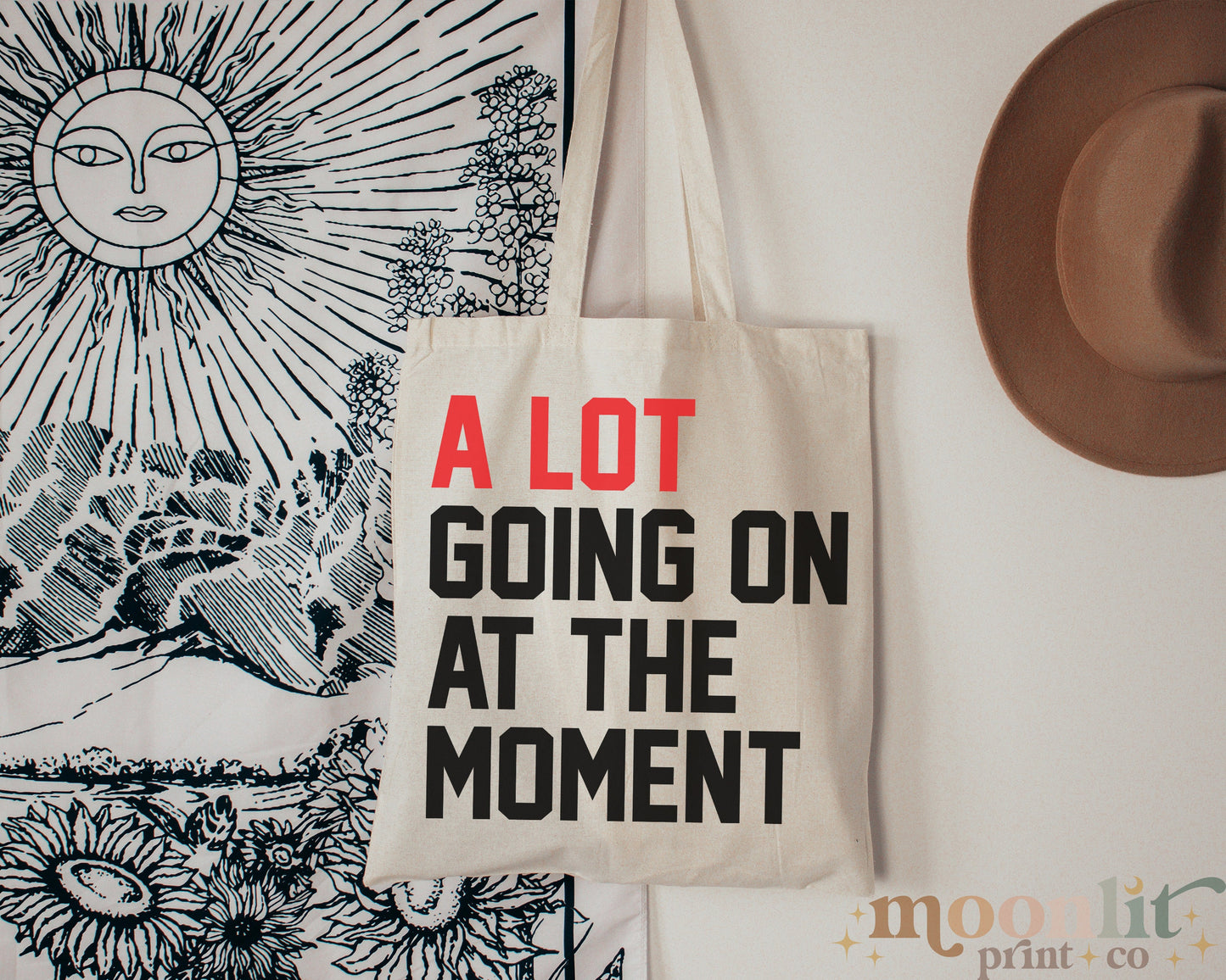 A Lot Going On At The Moment Tote Bag