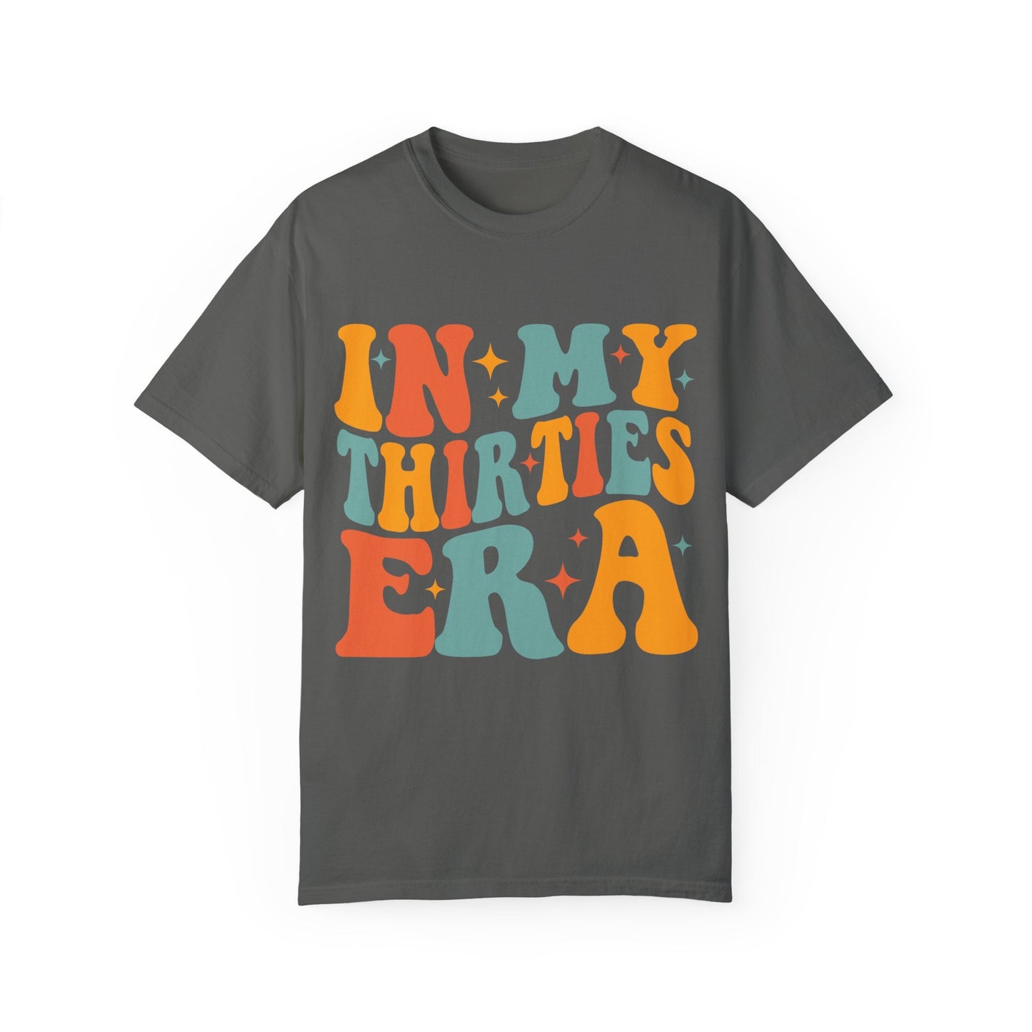 In My Thirties Era Comfort Colors 30th Birthday 1994 1995 Retro Wavy Groovy Birthday 30th Birthday Shirt Funny Birthday Tee Thirtieth Bday