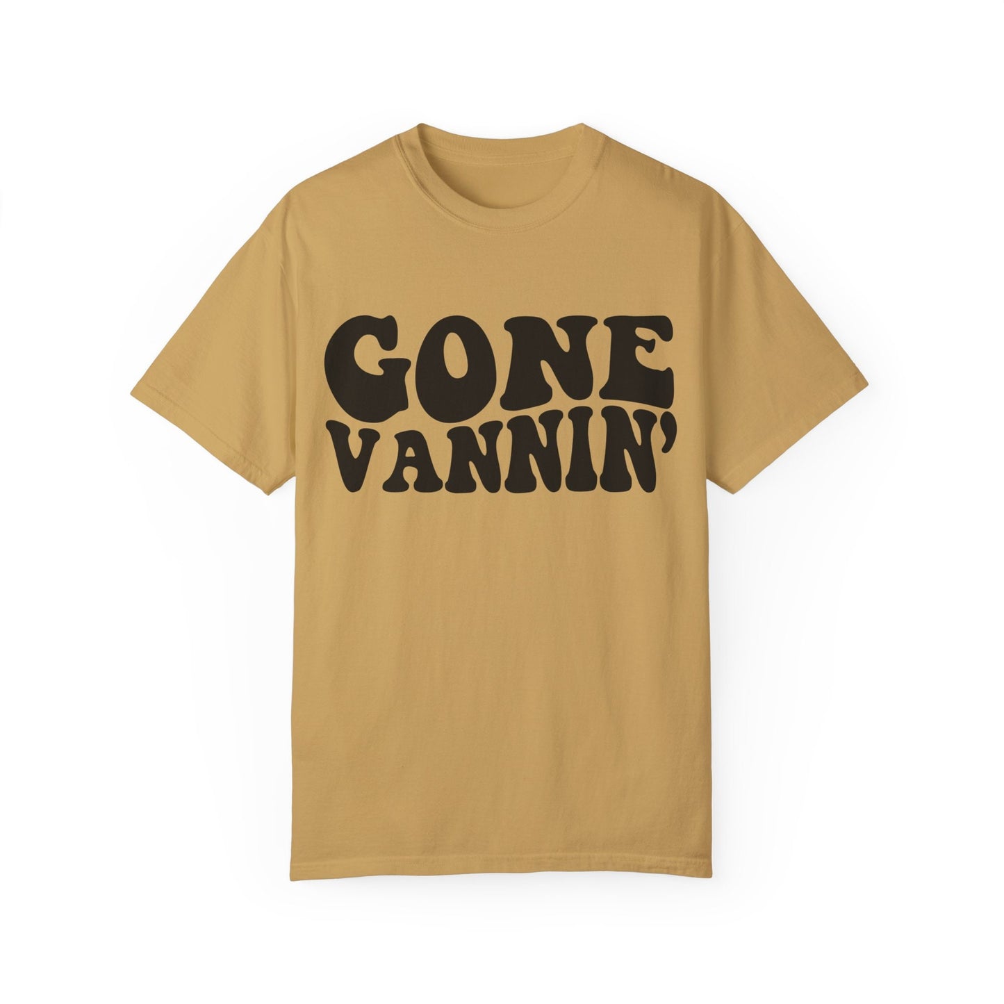 Gone Vannin' Unisex Comfort Colors Van Life Tee Vanlife Shirt Schoolie Shirt RV Shirt Travel Enthusiast Van Build Retro Van Keep On Truckin